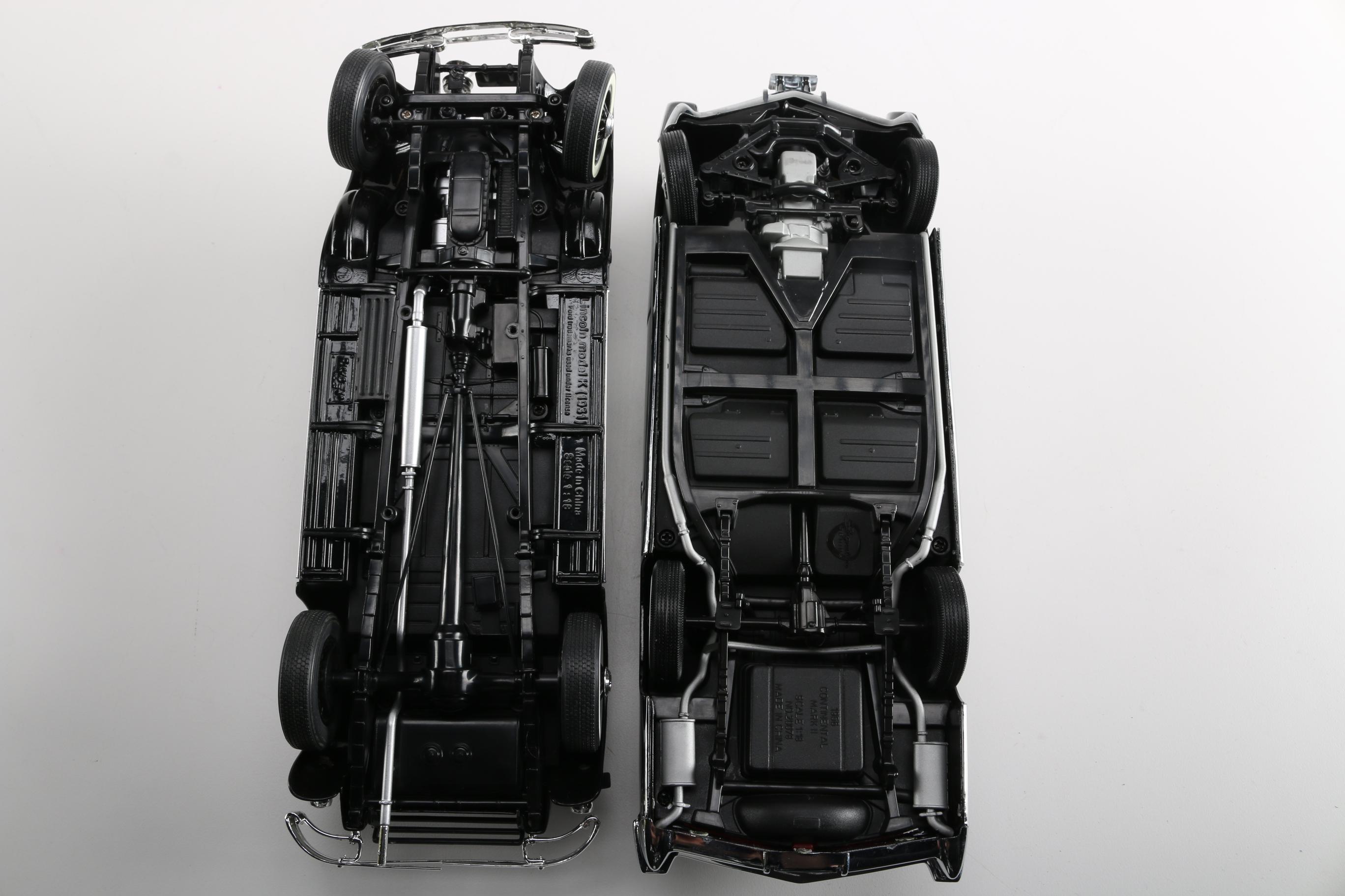 Four Model Linlcoln Cars