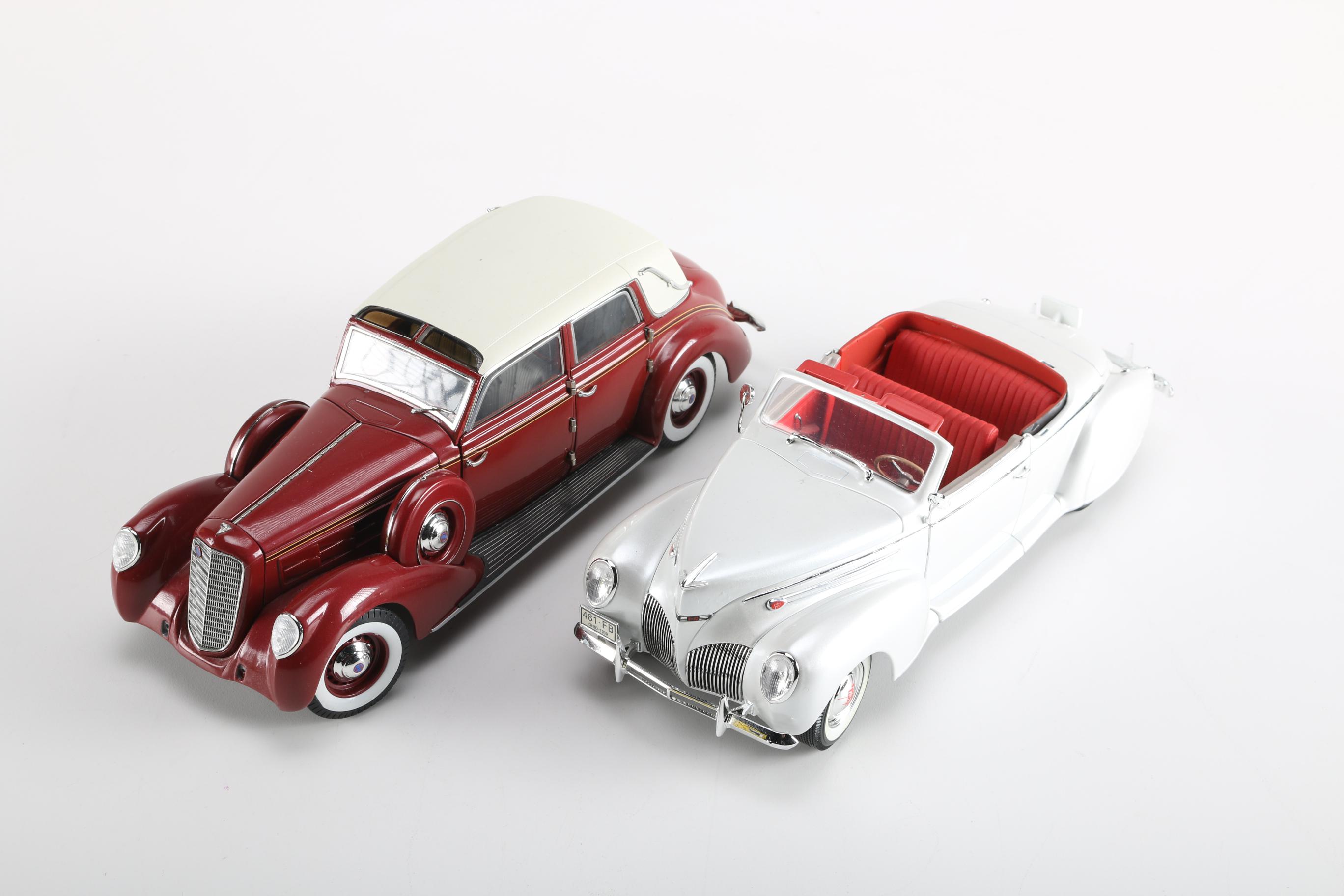 Four Model Linlcoln Cars