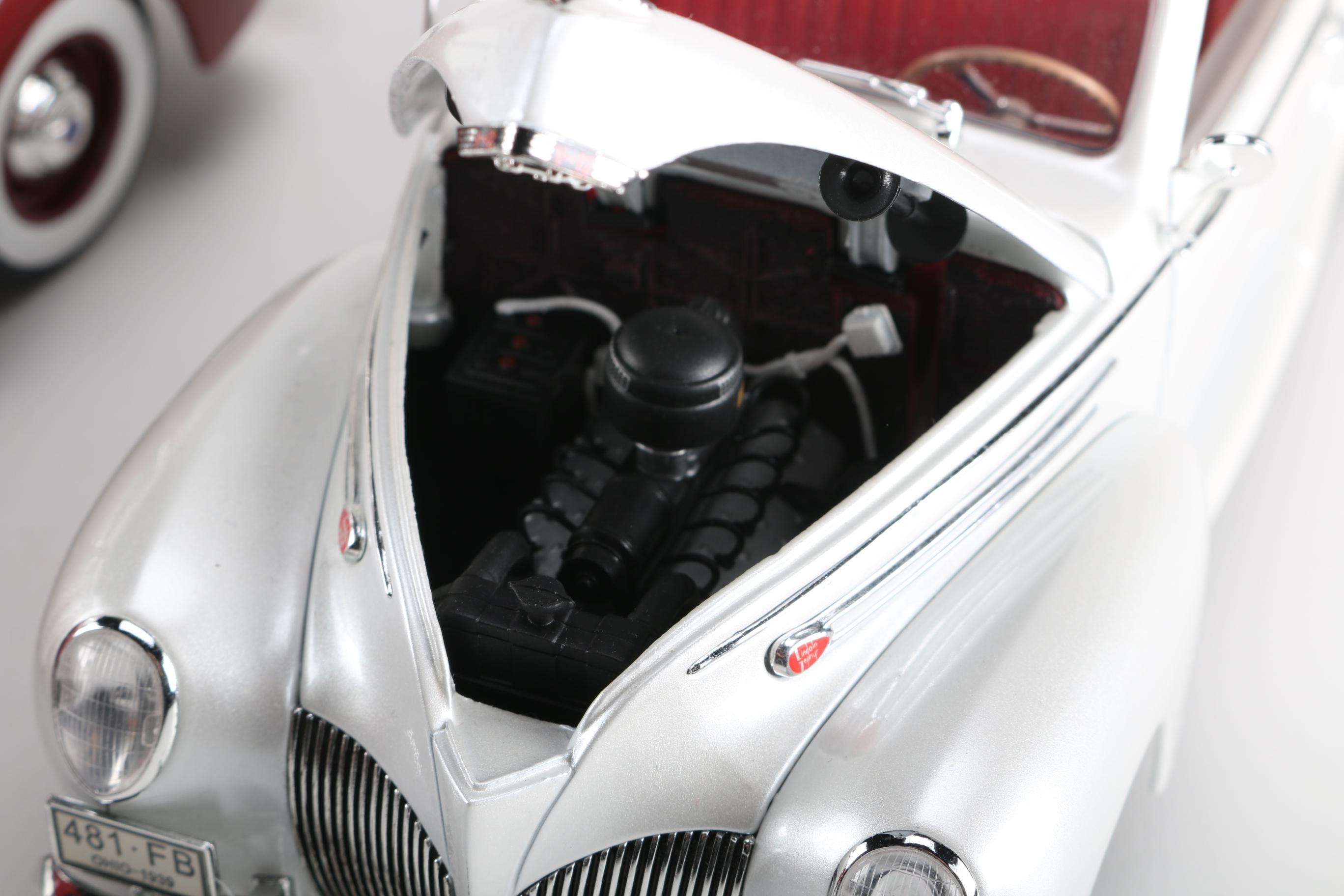 Four Model Linlcoln Cars