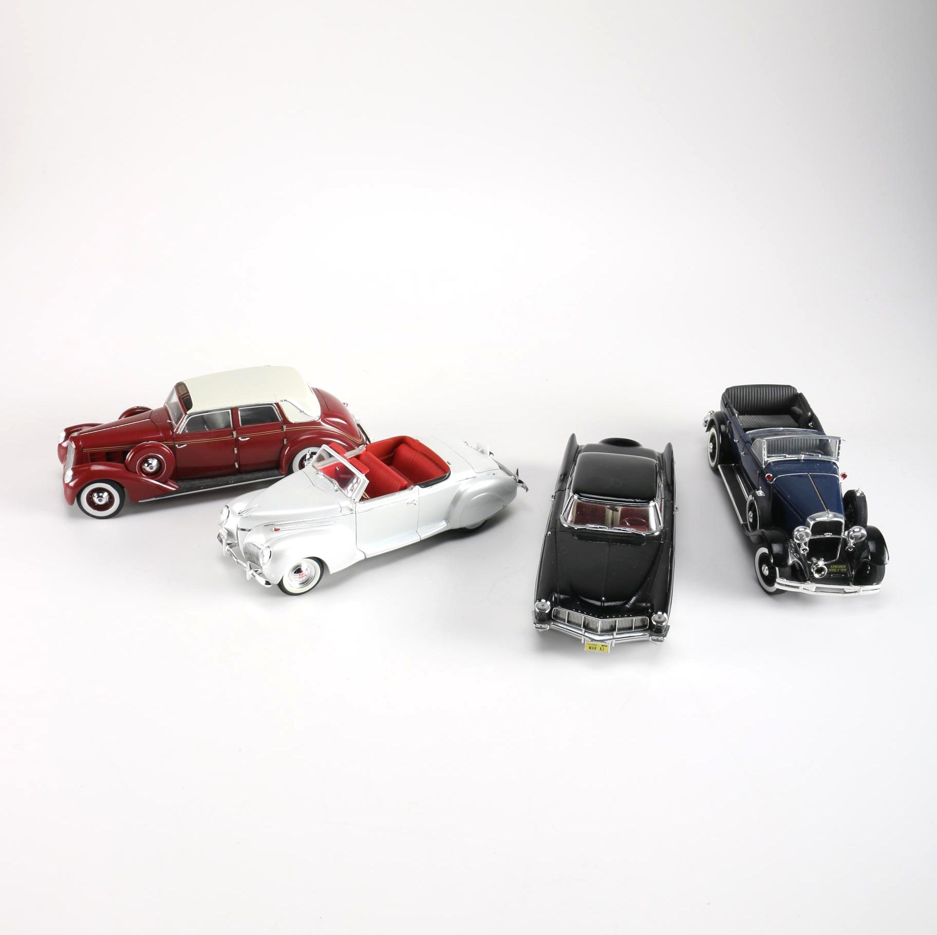 Four Model Linlcoln Cars