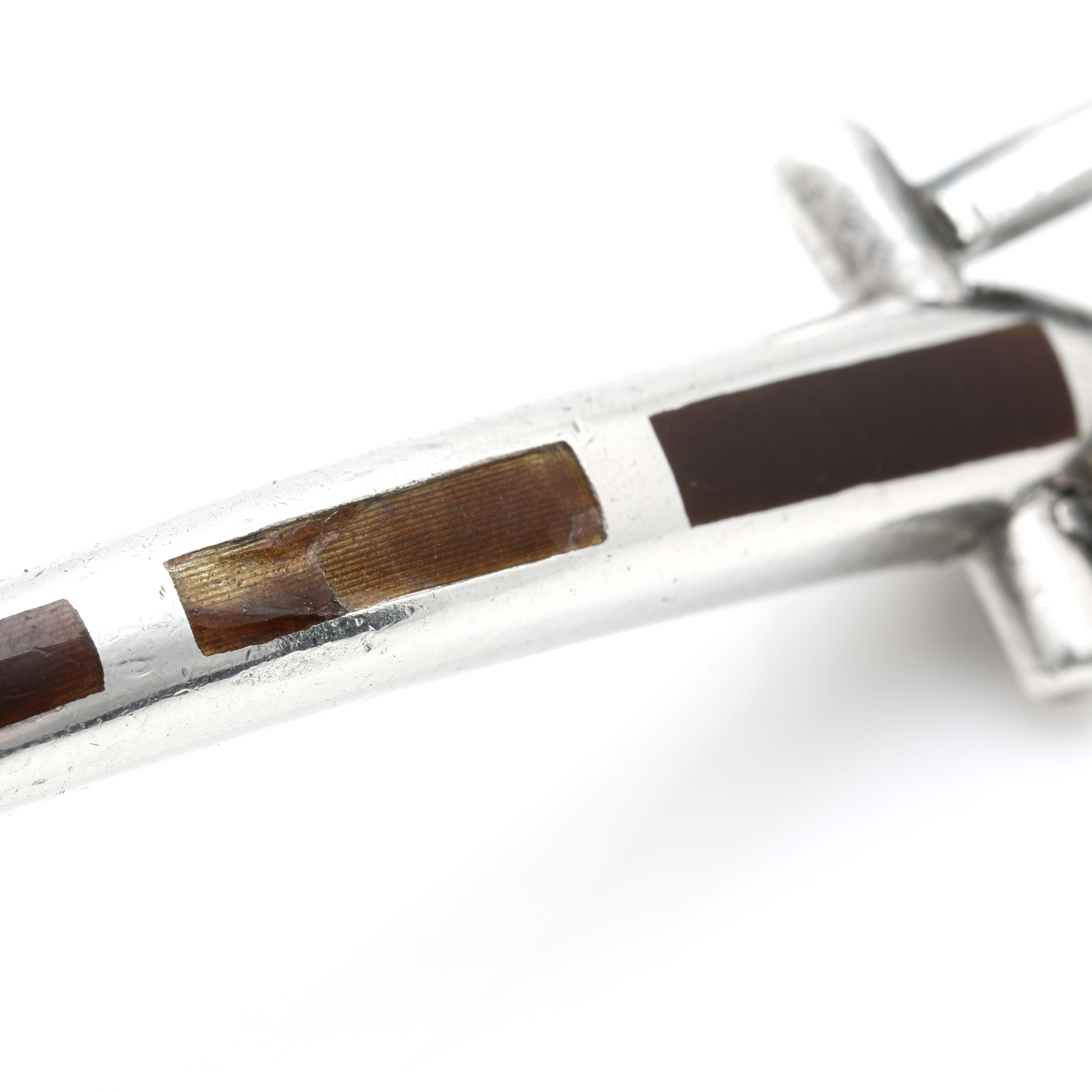 Gucci Sterling Silver Horse Bit Bracelet