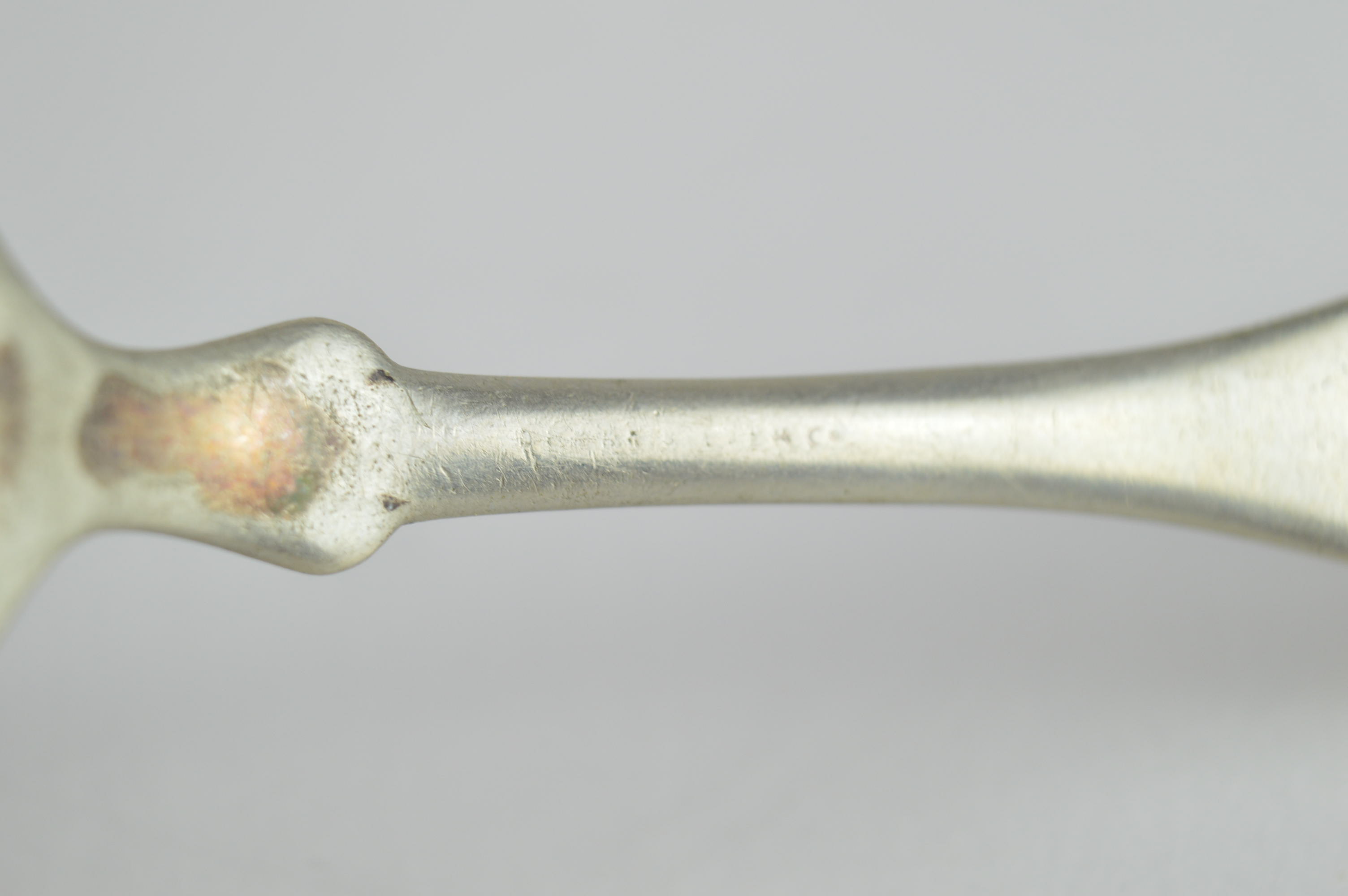 Mother of Pearl Handled Flatware and a Silver Plate Spoon