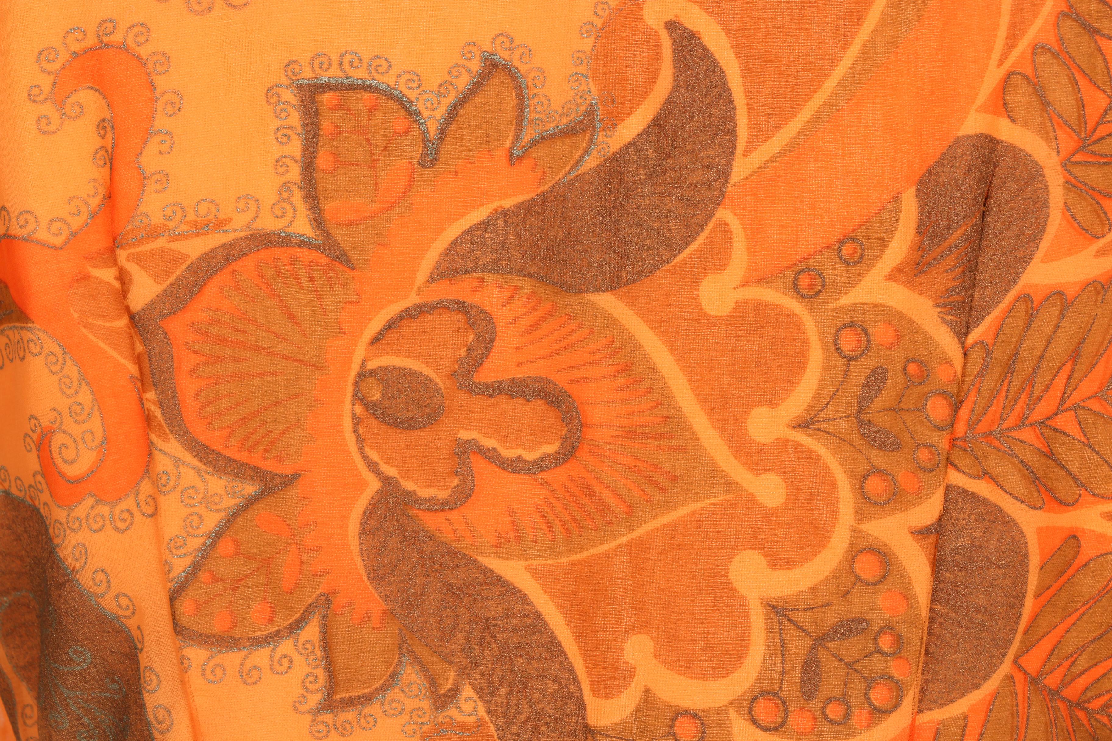 Alfred Shaheen Vintage Organza Dress