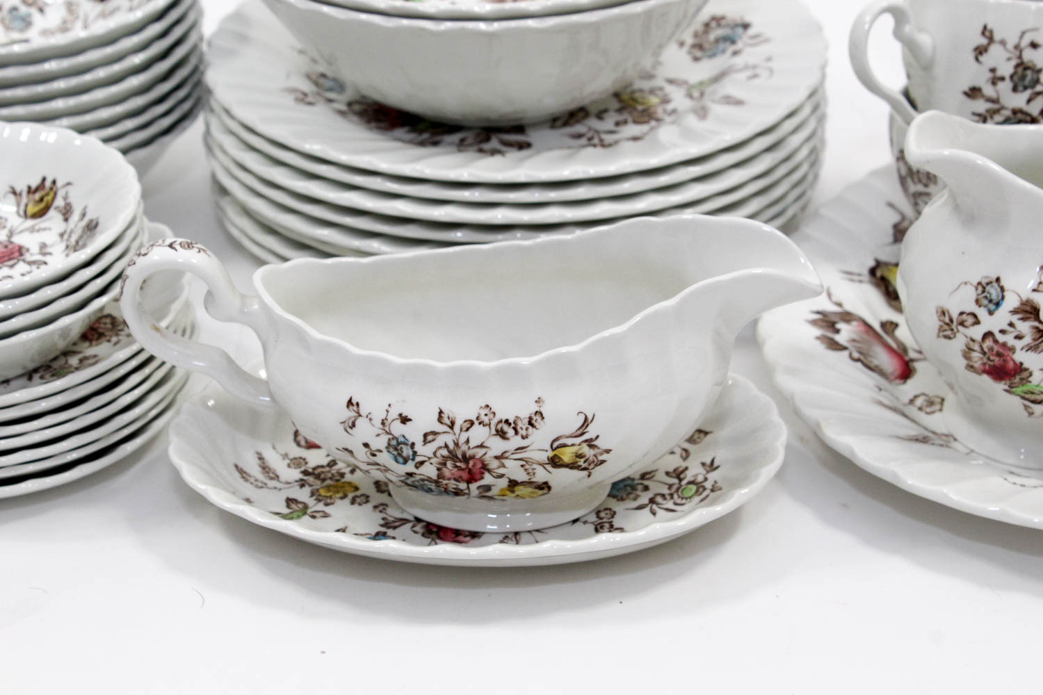 Staffordshire Bouquet Dinnerware Set