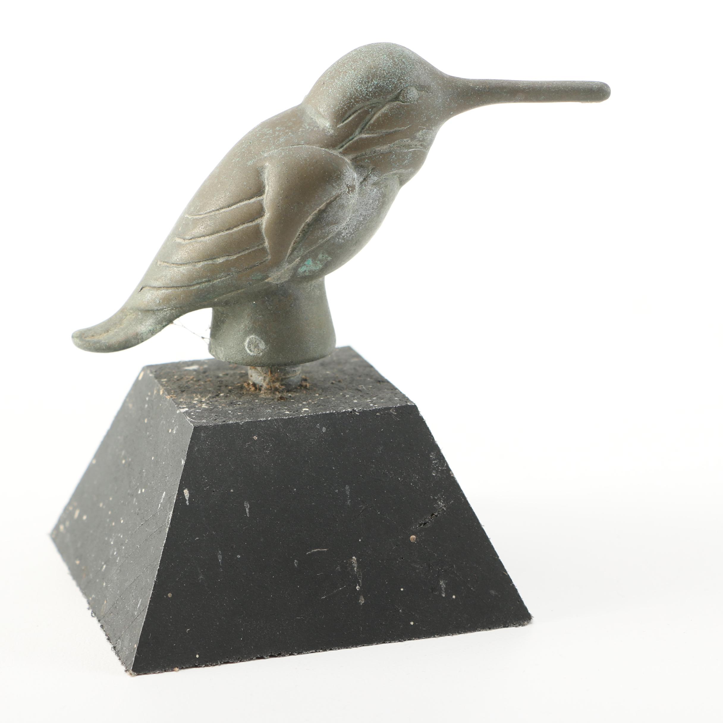 Hummingbird and Alligator Desktop Decor