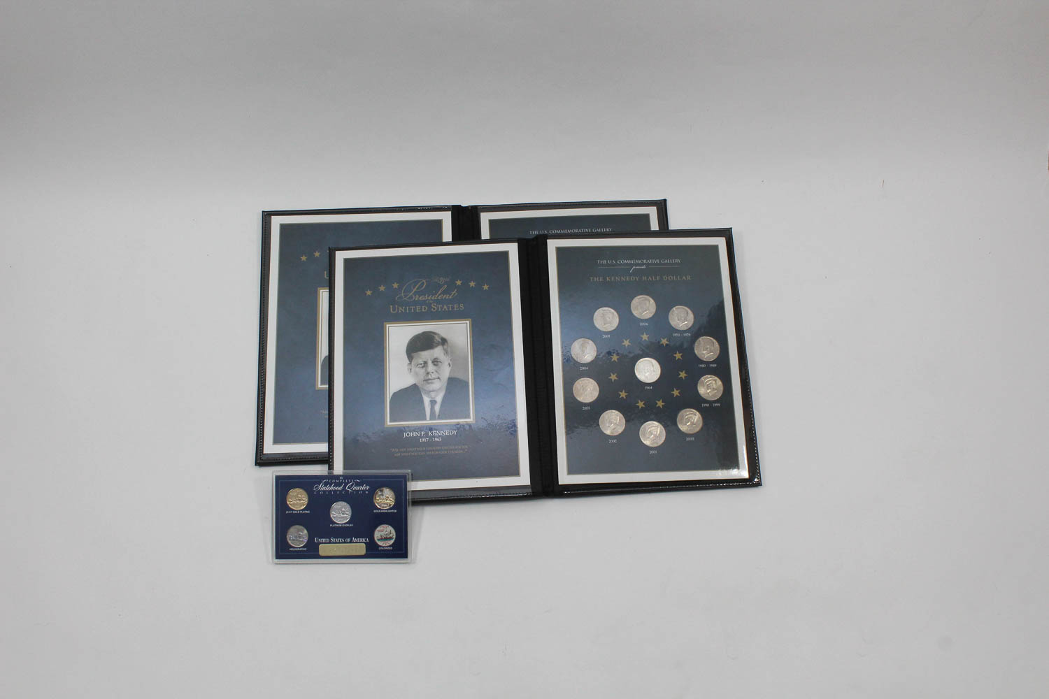 2 Commemorative Kennedy Half Dollar and Complete Statehood Virginia Collection