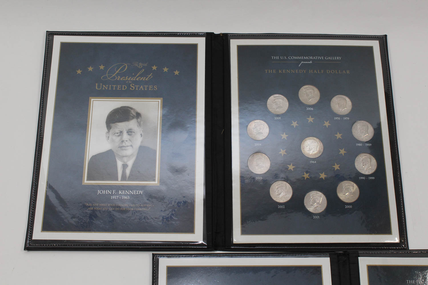 2 Commemorative Kennedy Half Dollar and Complete Statehood Virginia Collection