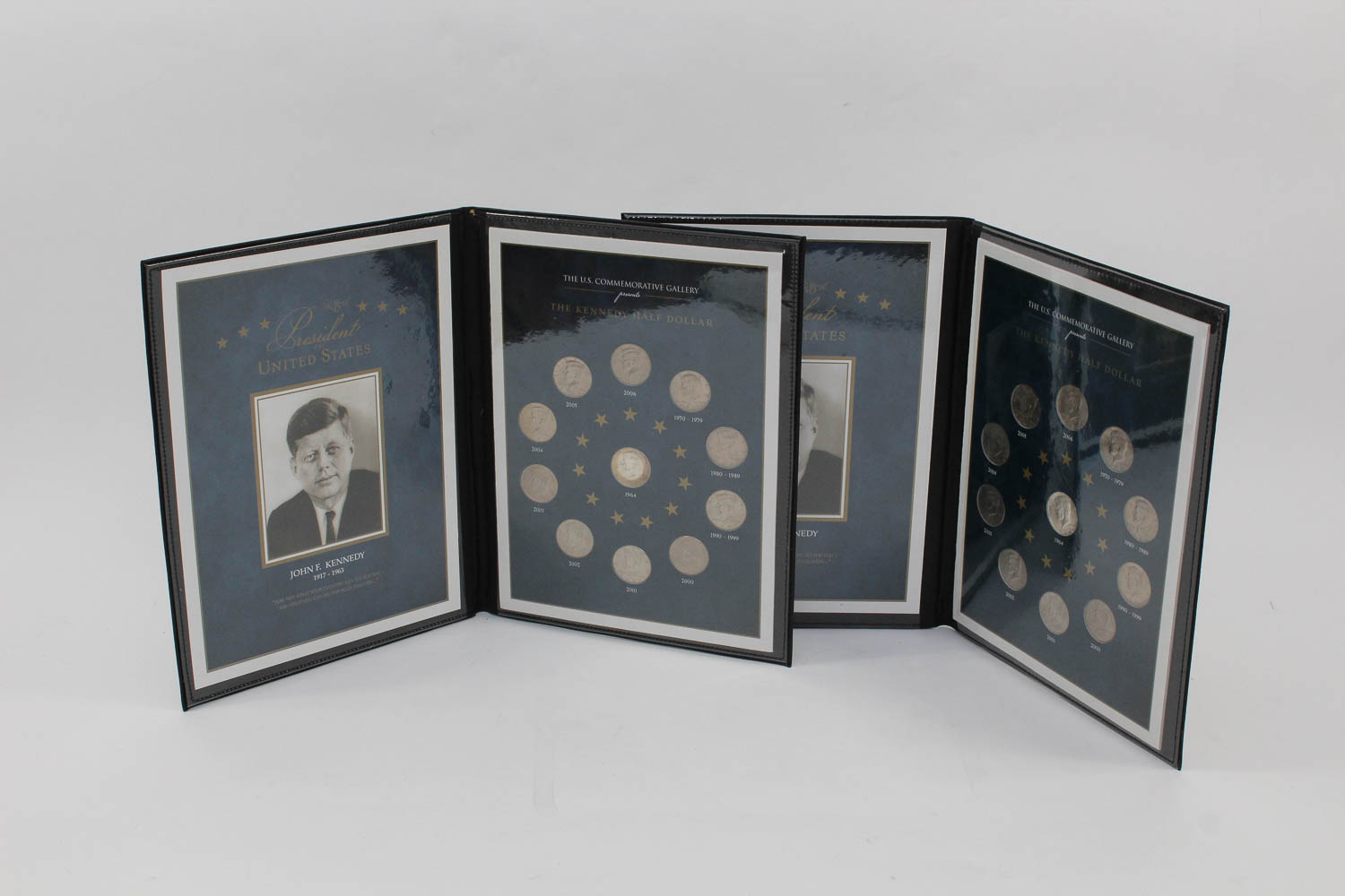 2 Commemorative Kennedy Half Dollar and Complete Statehood Virginia Collection