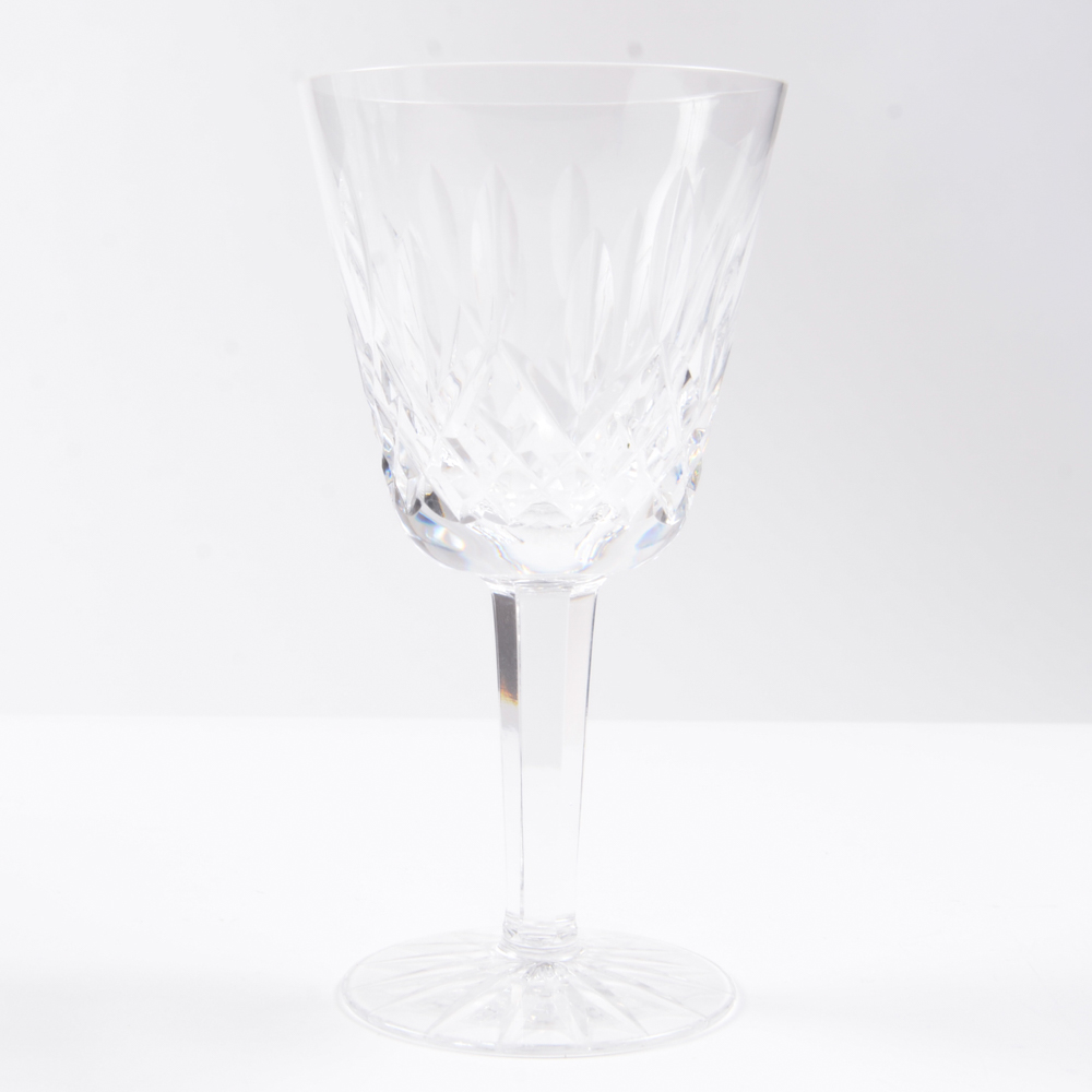 Waterford Crystal Lismore Claret Wine Glasses Set of Eleven