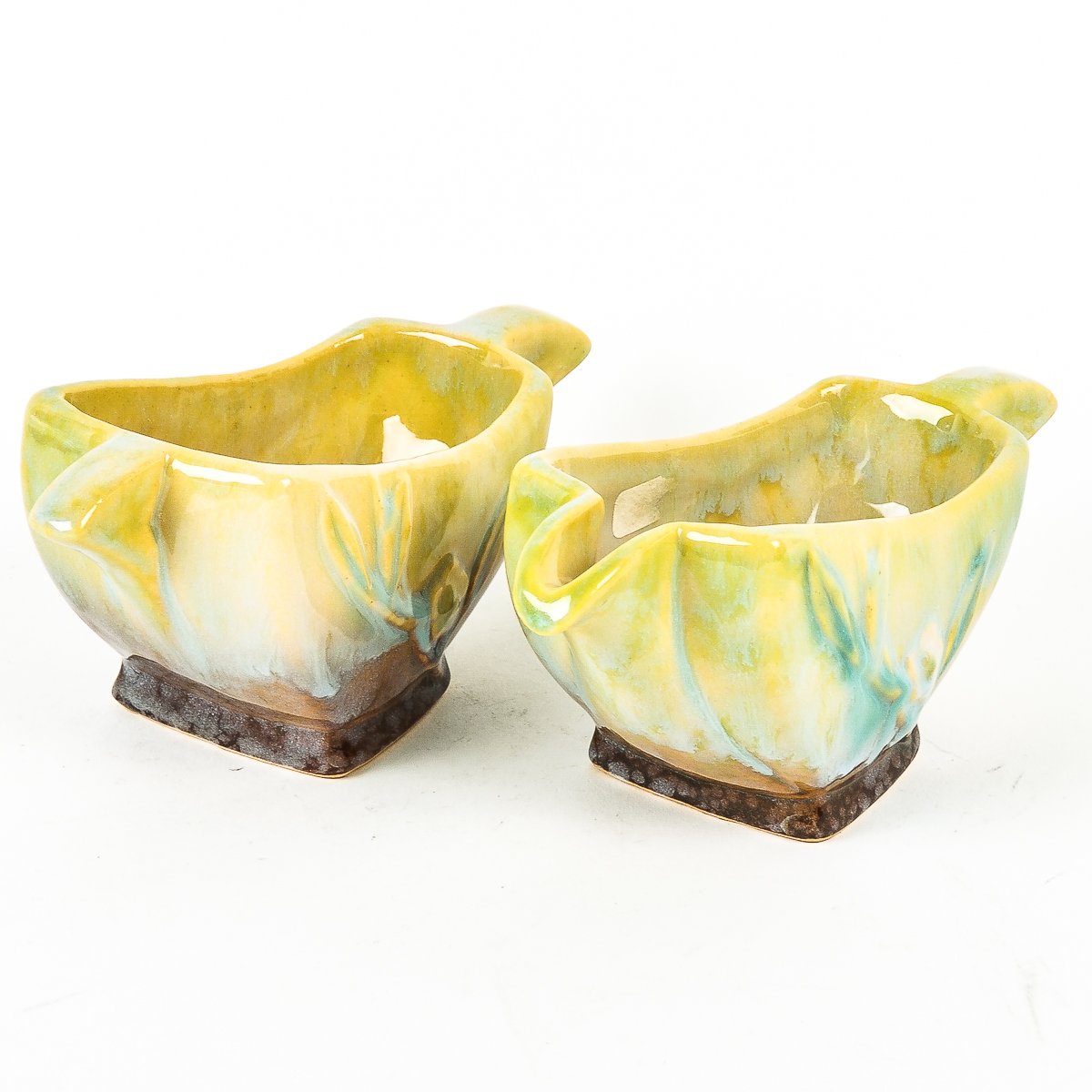 Roseville Pottery "Wincraft" Creamer & Sugar Set