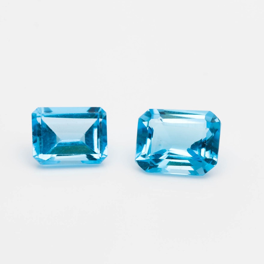 6.70 CTW of Blue Topaz