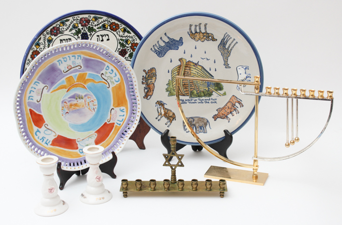 Collection of Judaica Decor