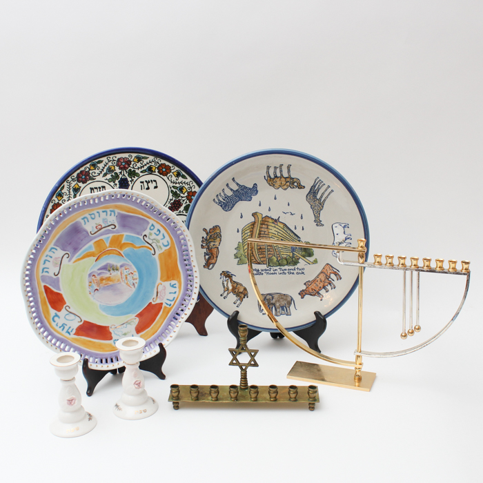 Collection of Judaica Decor