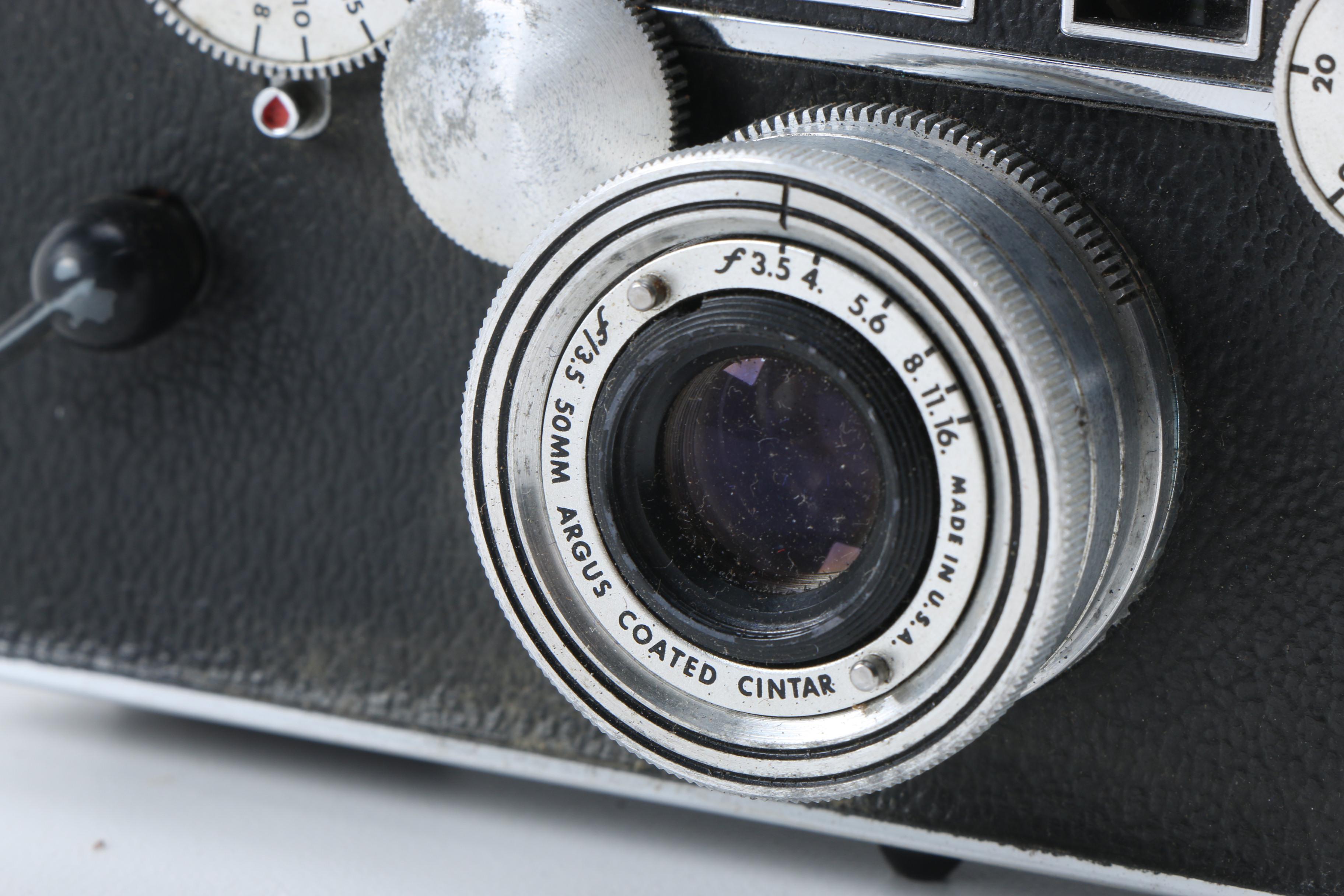 Argus C3 Rangefinder 35mm Camera