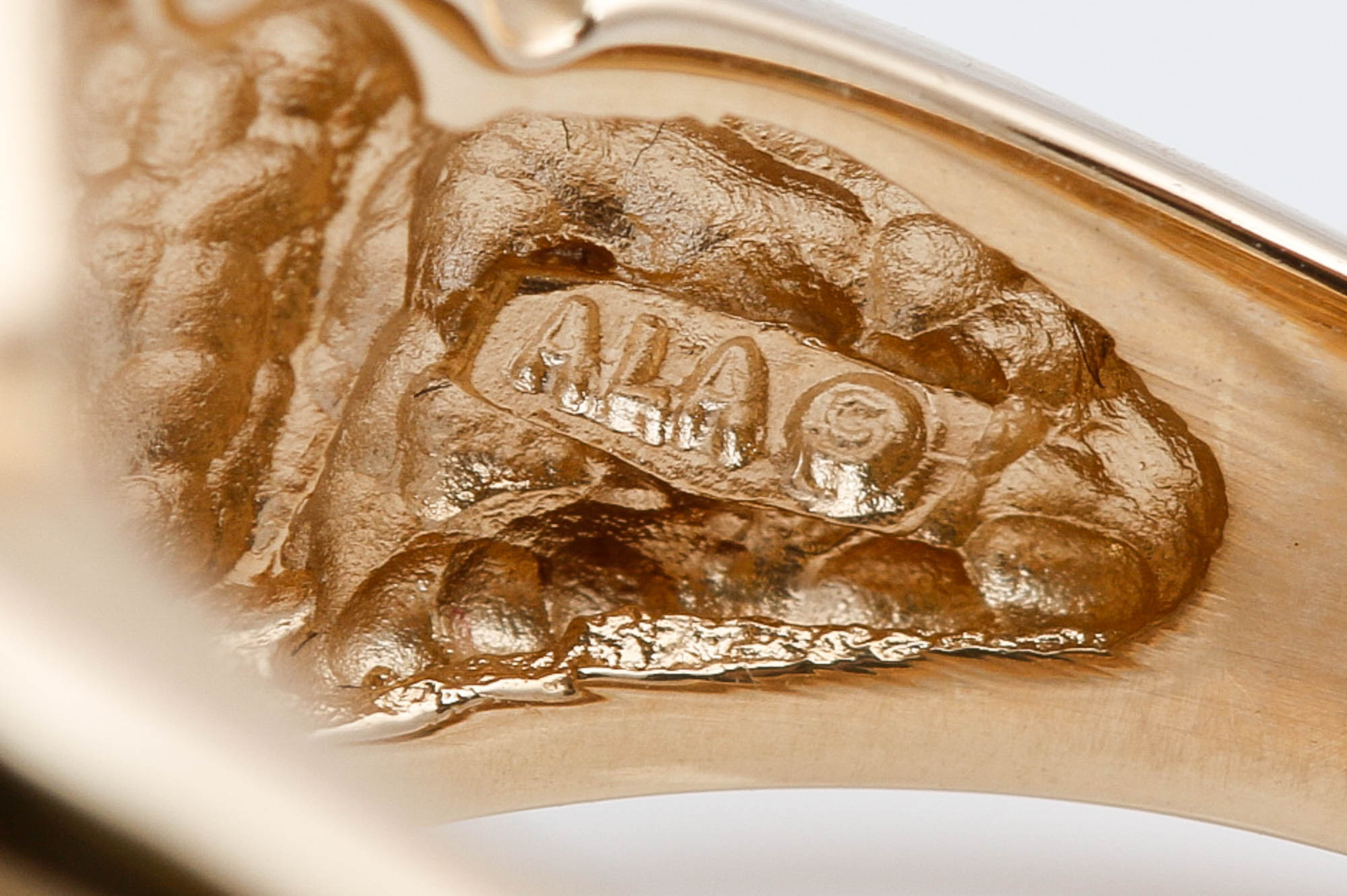 14K Yellow Gold Green Tourmaline and Diamond Ring