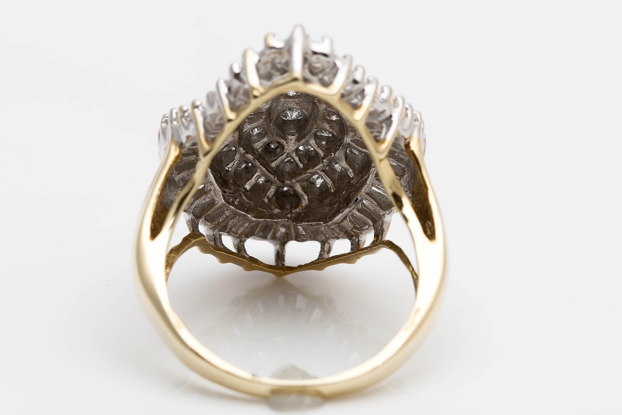 10K Yellow Gold 1.80 CT Diamond Ring