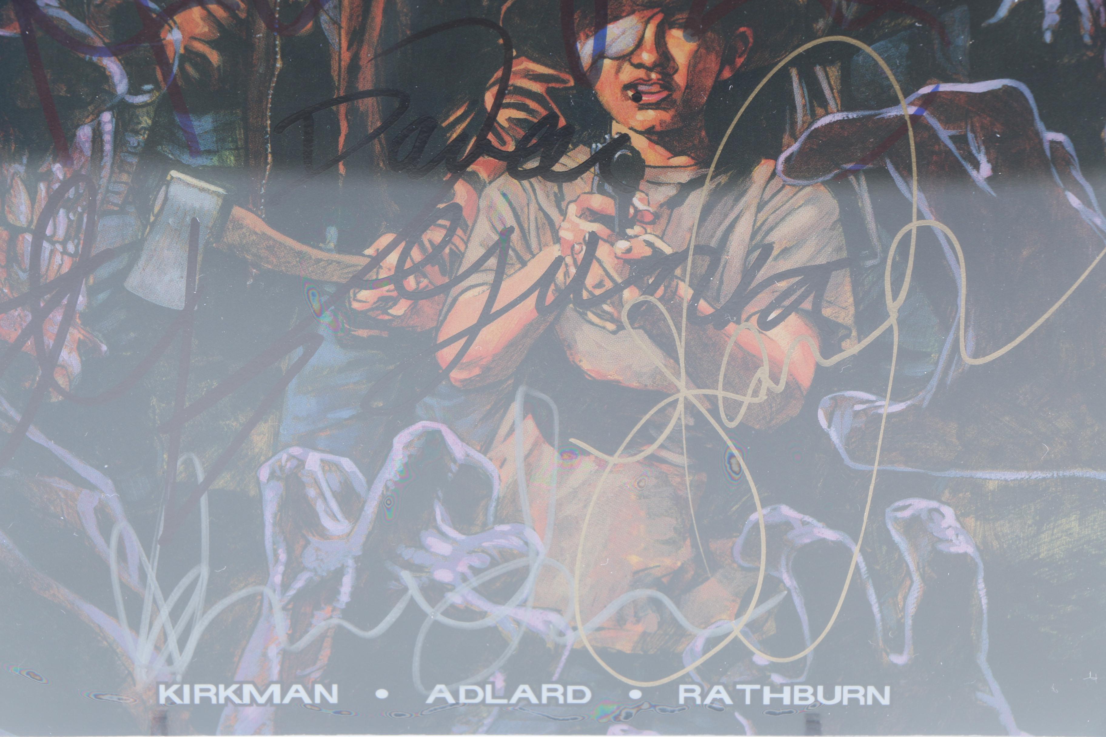 "The Walking Dead" Comic Signed by Television Series Cast