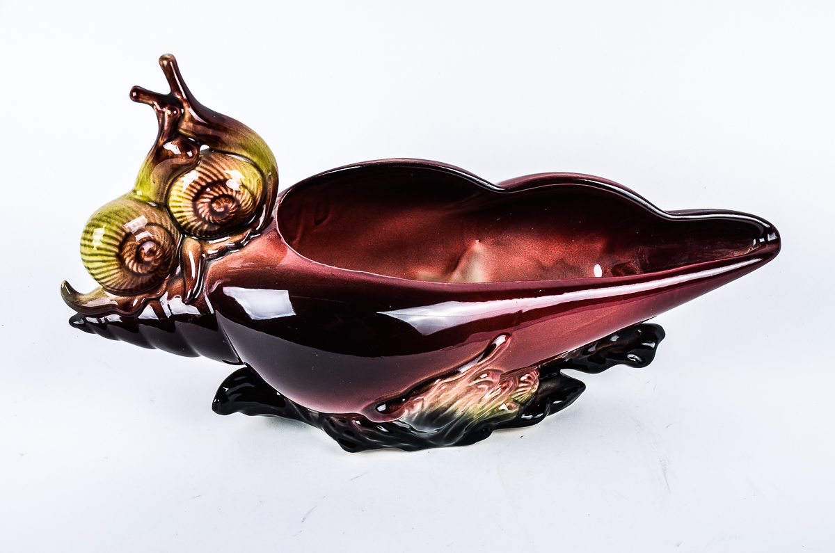 Hull Pottery "Ebb Tide" Console Bowl