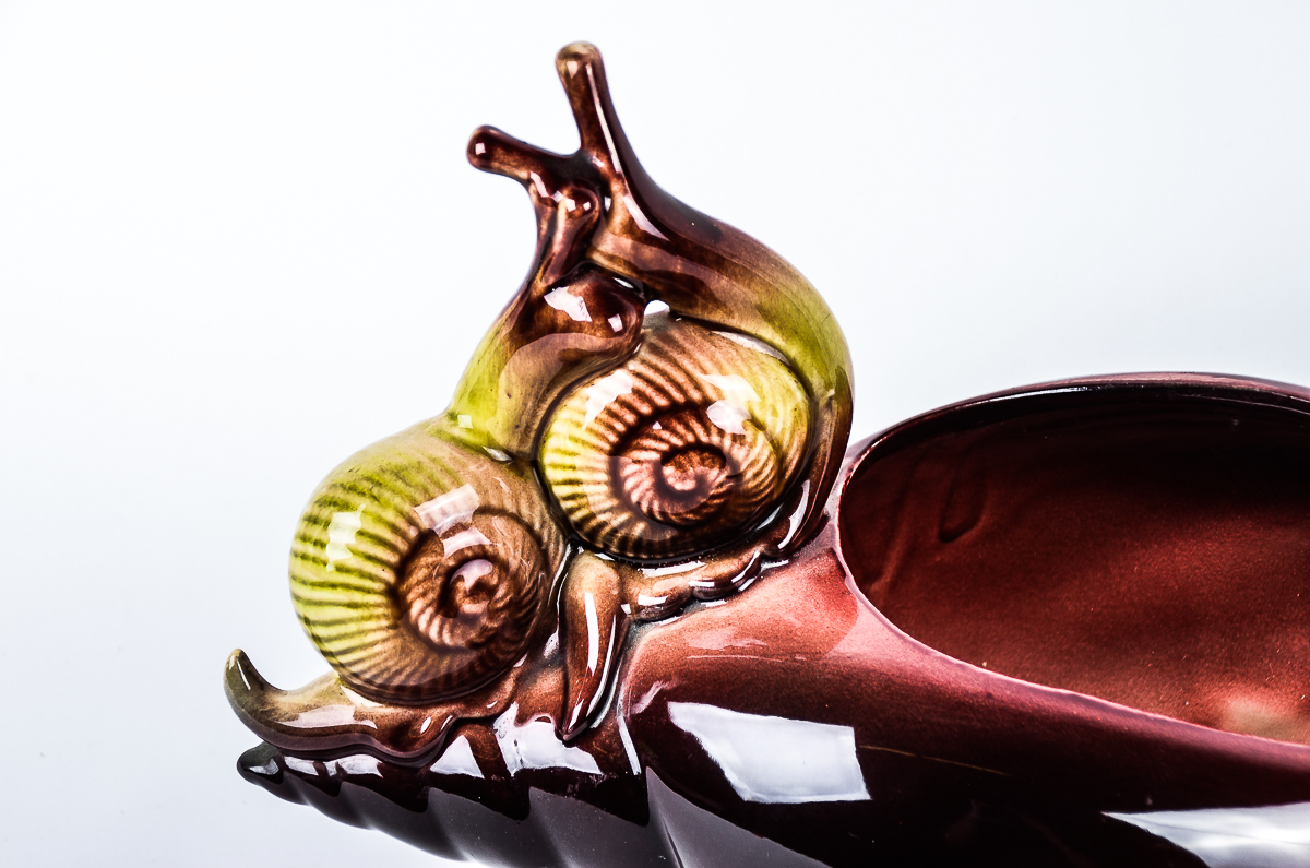 Hull Pottery "Ebb Tide" Console Bowl