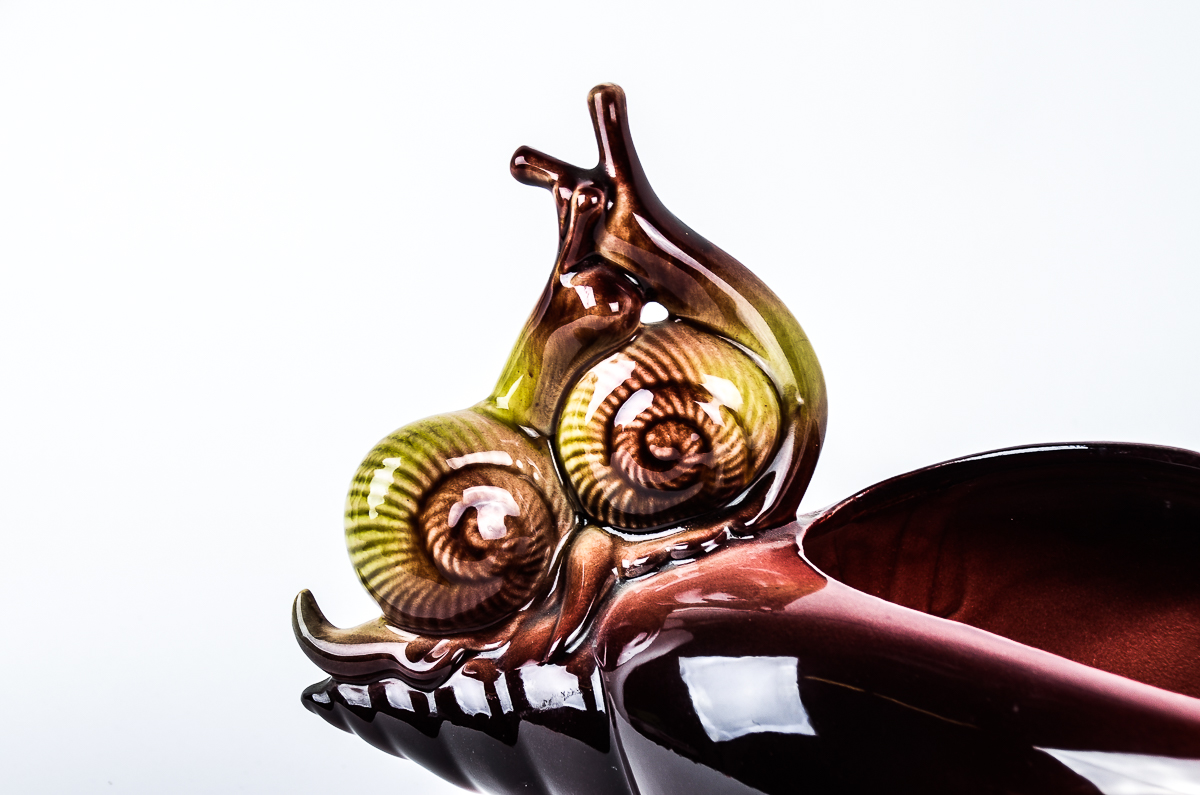 Hull Pottery "Ebb Tide" Console Bowl