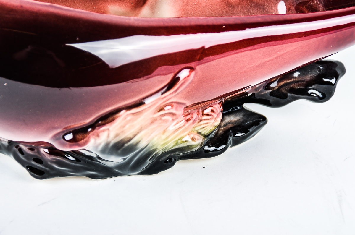 Hull Pottery "Ebb Tide" Console Bowl