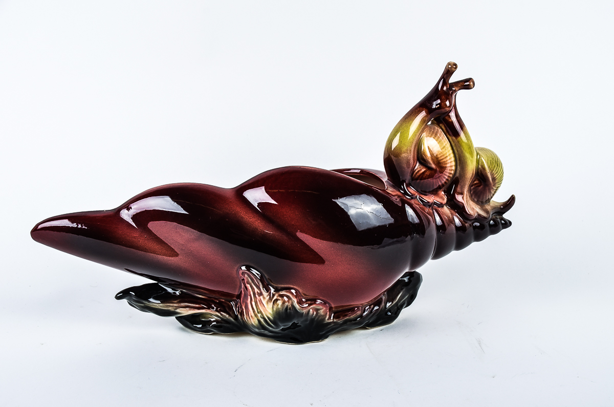 Hull Pottery "Ebb Tide" Console Bowl