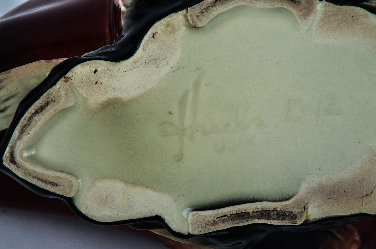 Hull Pottery "Ebb Tide" Console Bowl