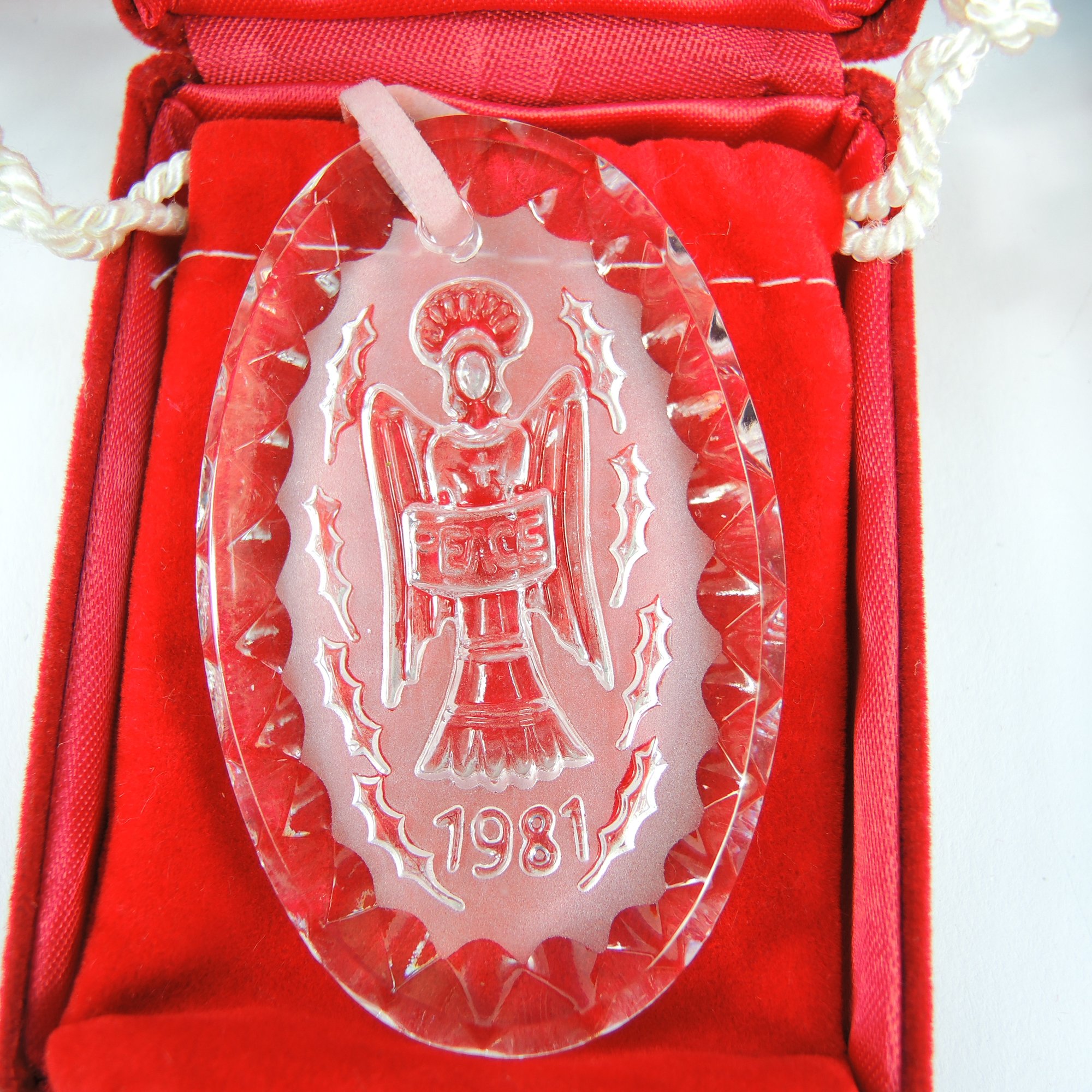 Vintage Waterford Crystal Christmas Ornament Collection