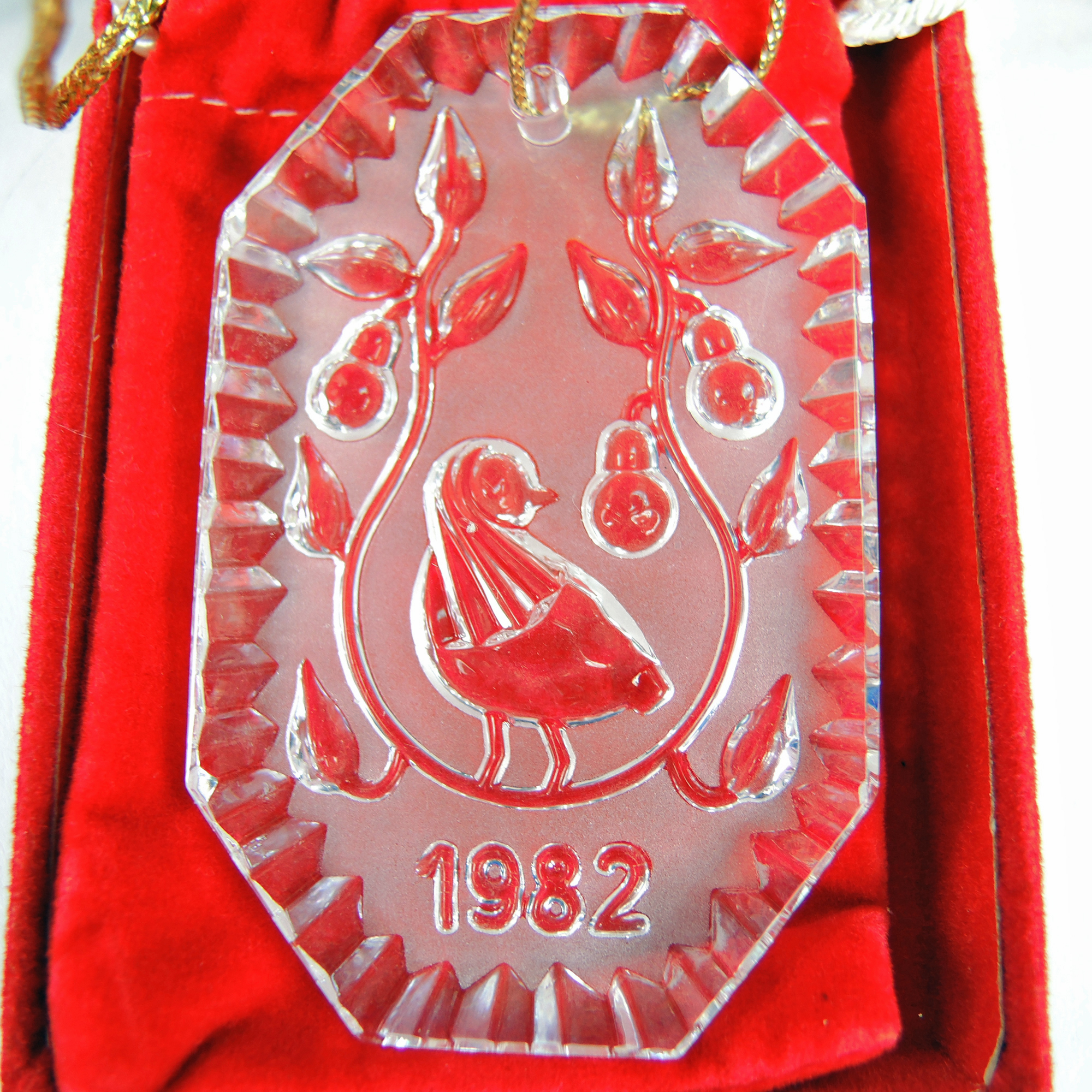 Vintage Waterford Crystal Christmas Ornament Collection