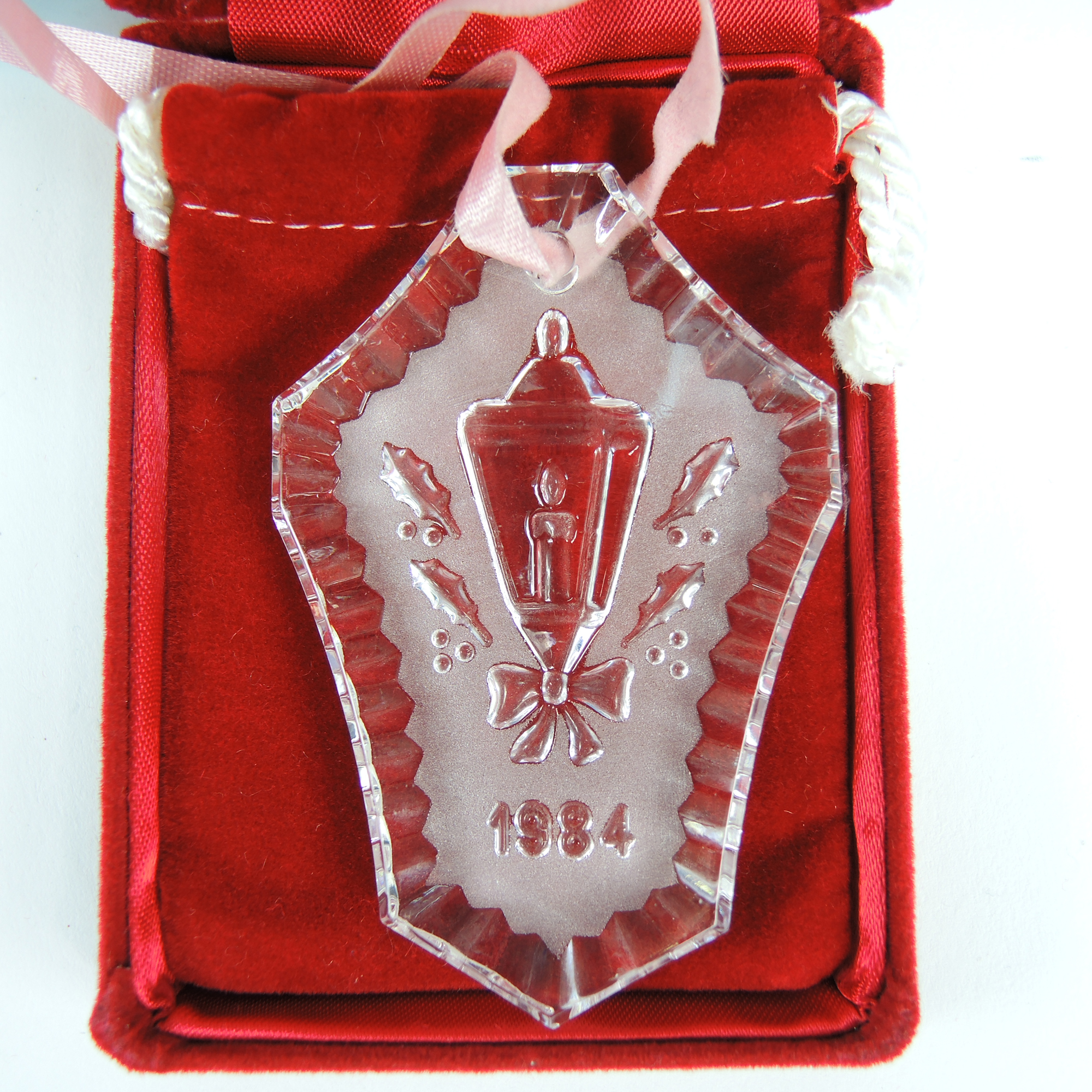 Vintage Waterford Crystal Christmas Ornament Collection