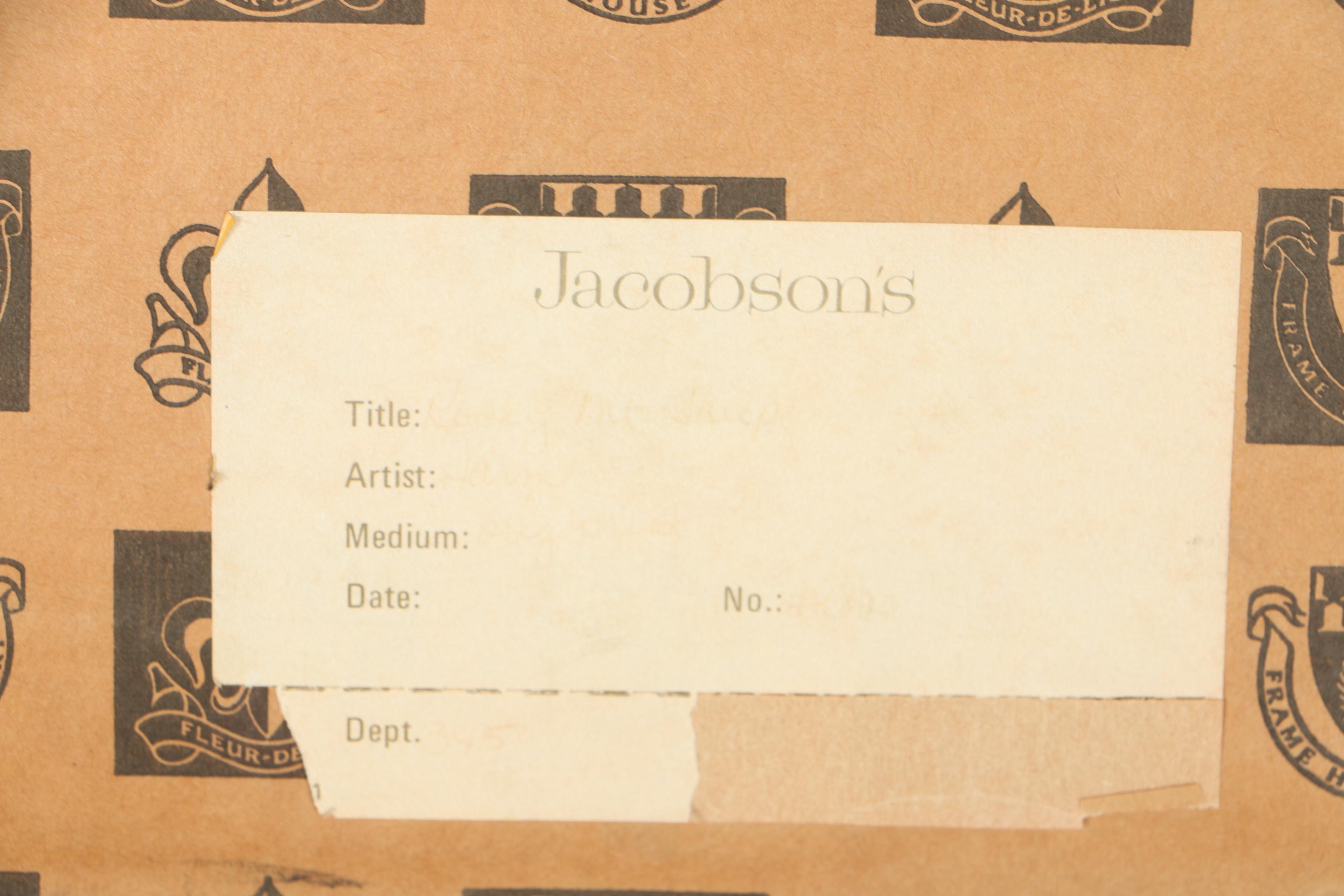 Ray Harm Reproduction Offset Lithograph "Rocky Mountain Bighorn Sheep"