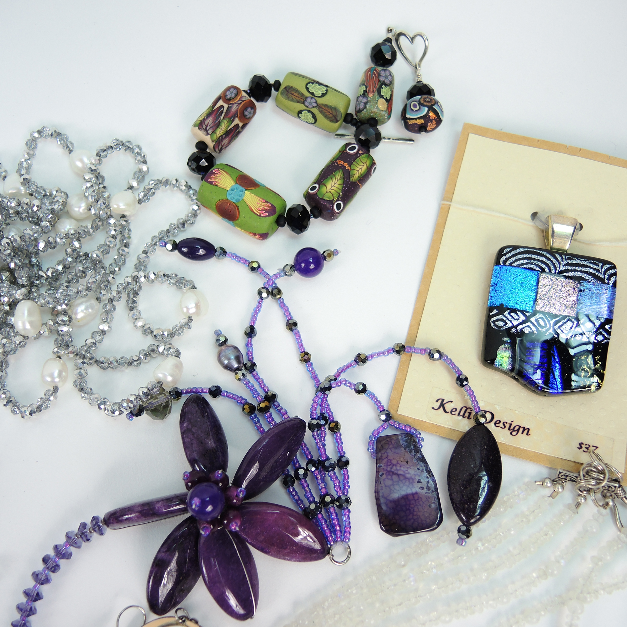Assortment of Large-Scale Costume Jewelry