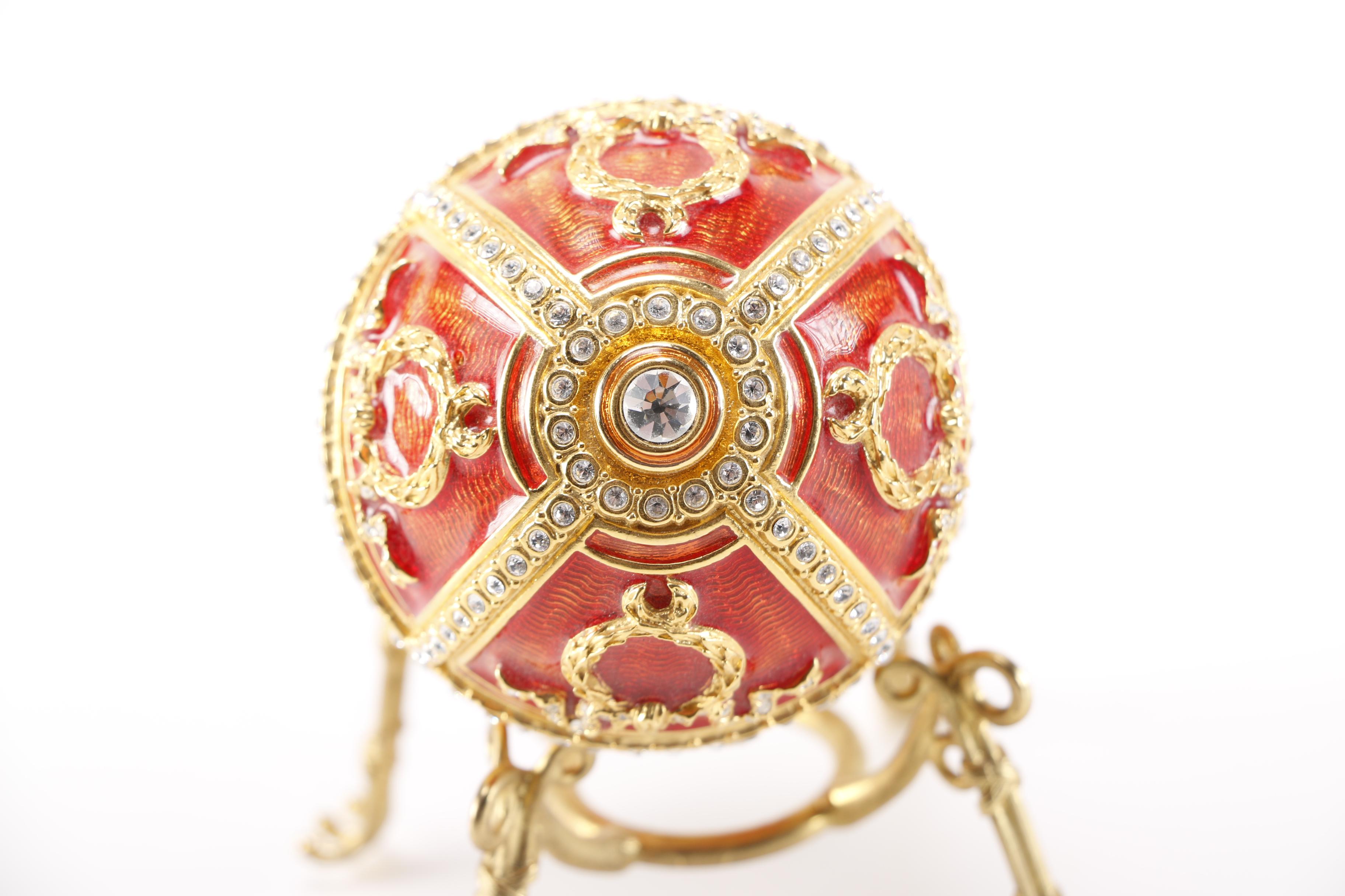 Fabergé Red Rosebud Egg