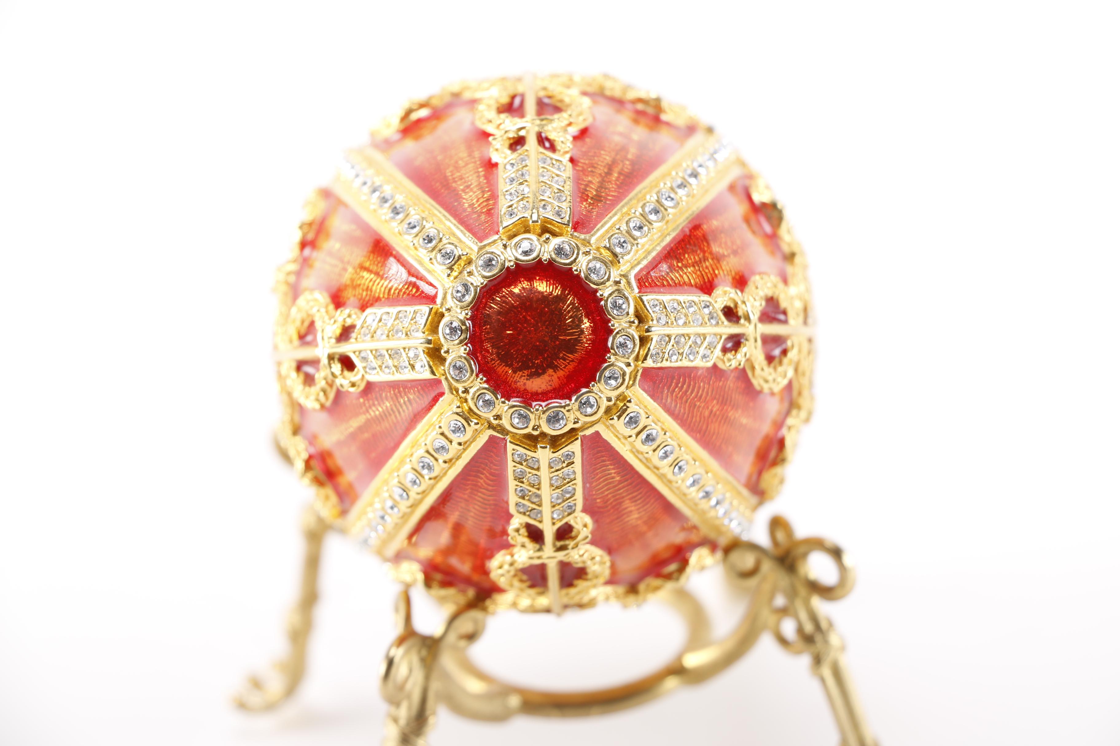 Fabergé Red Rosebud Egg