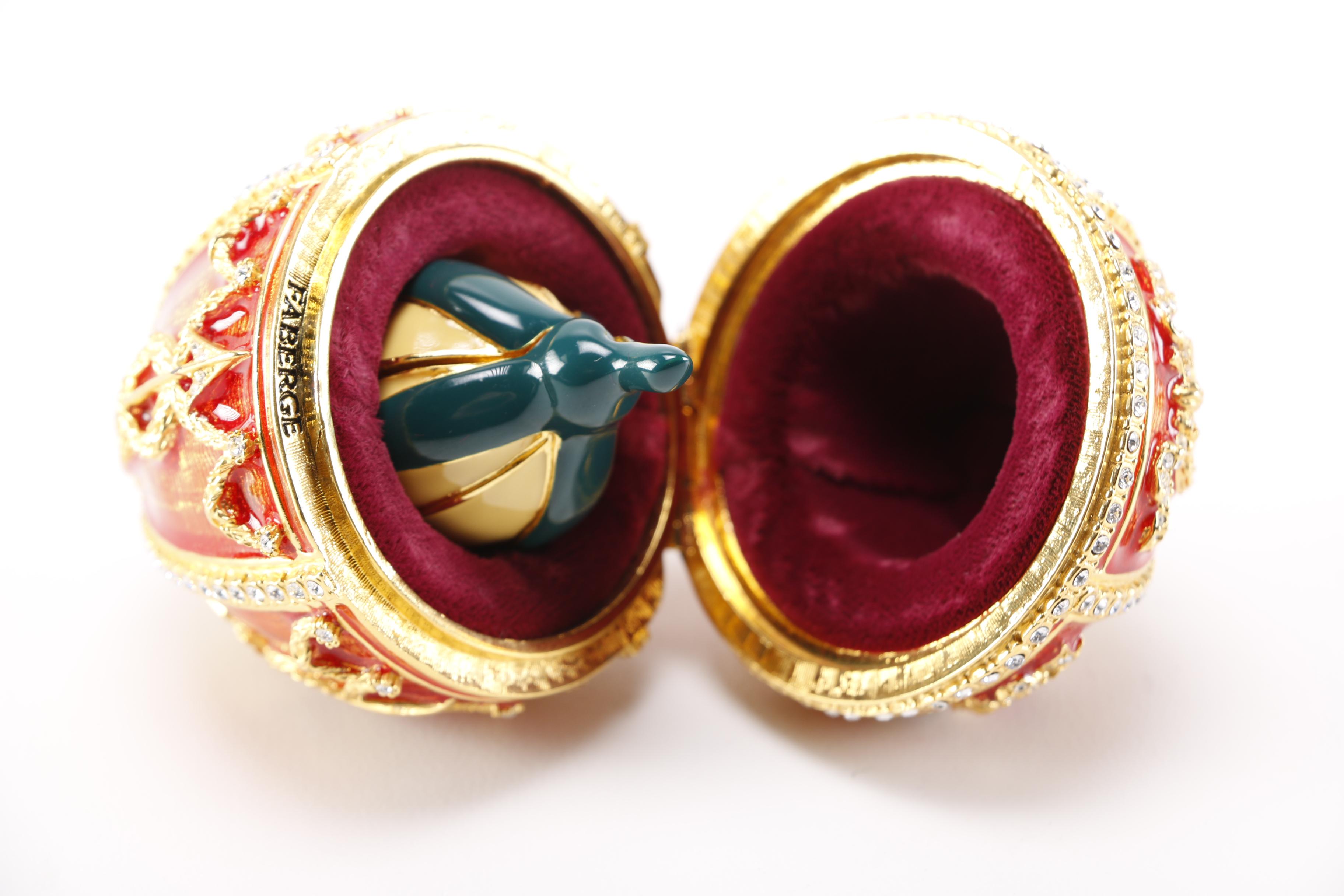 Fabergé Red Rosebud Egg