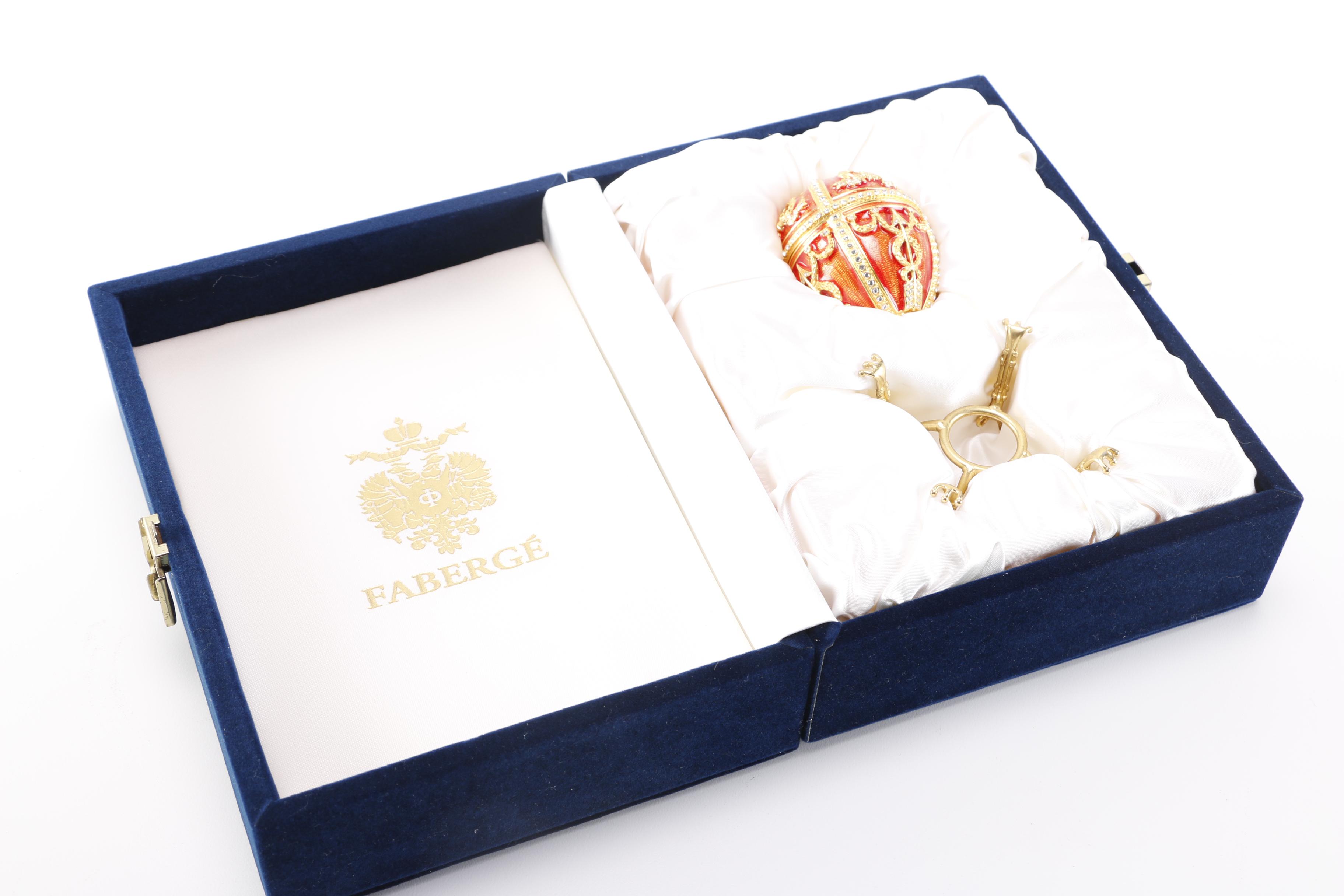 Fabergé Red Rosebud Egg