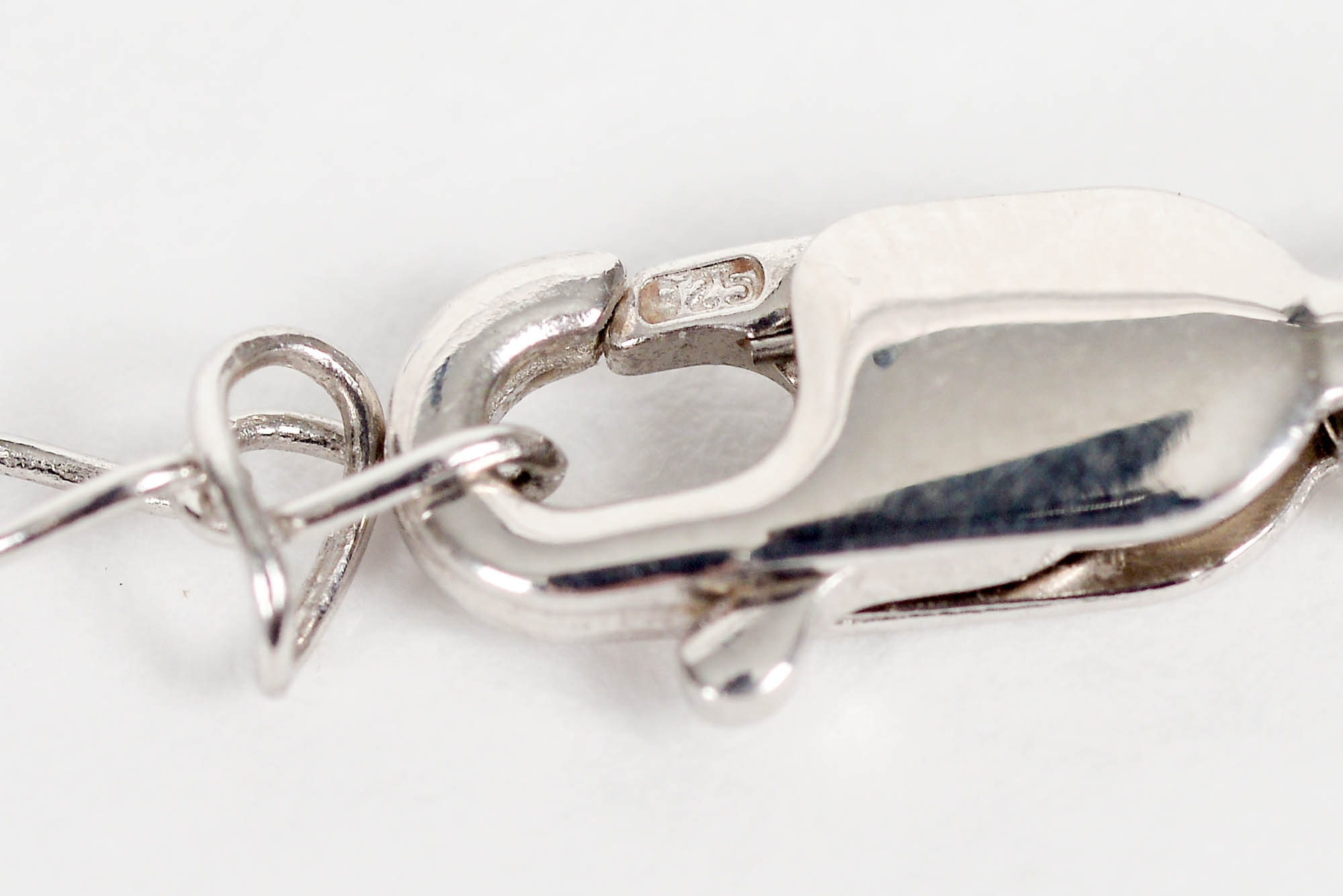 Sterling Silver Necklace with Quartz and Diamonds and Necklace with Amethyst and Quartz