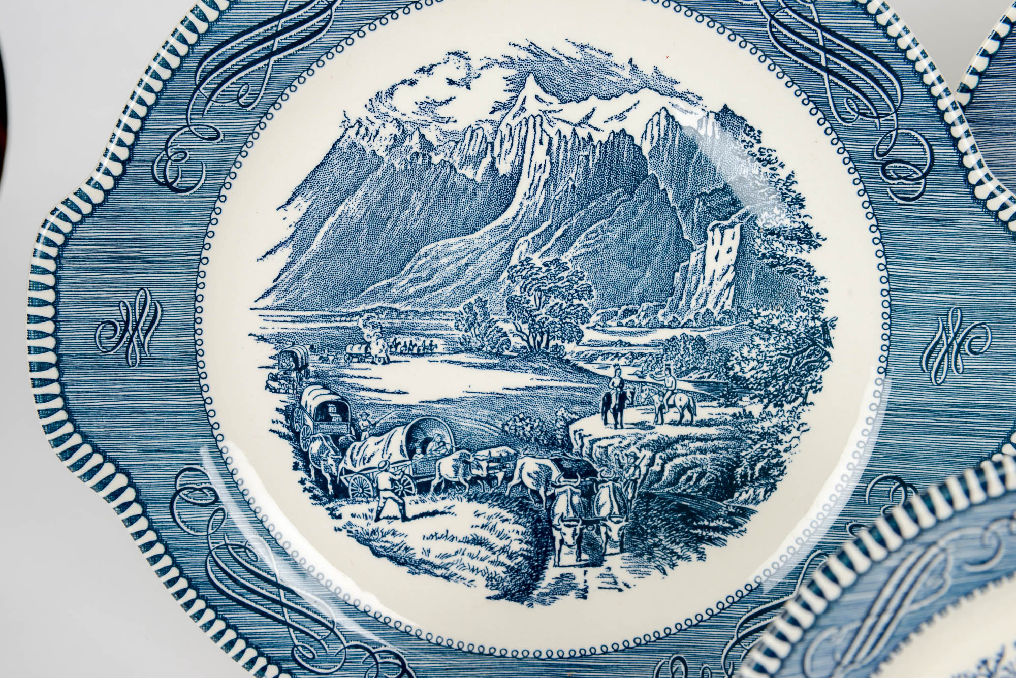 Collection of Currier & Ives Dinnerware and Servingware