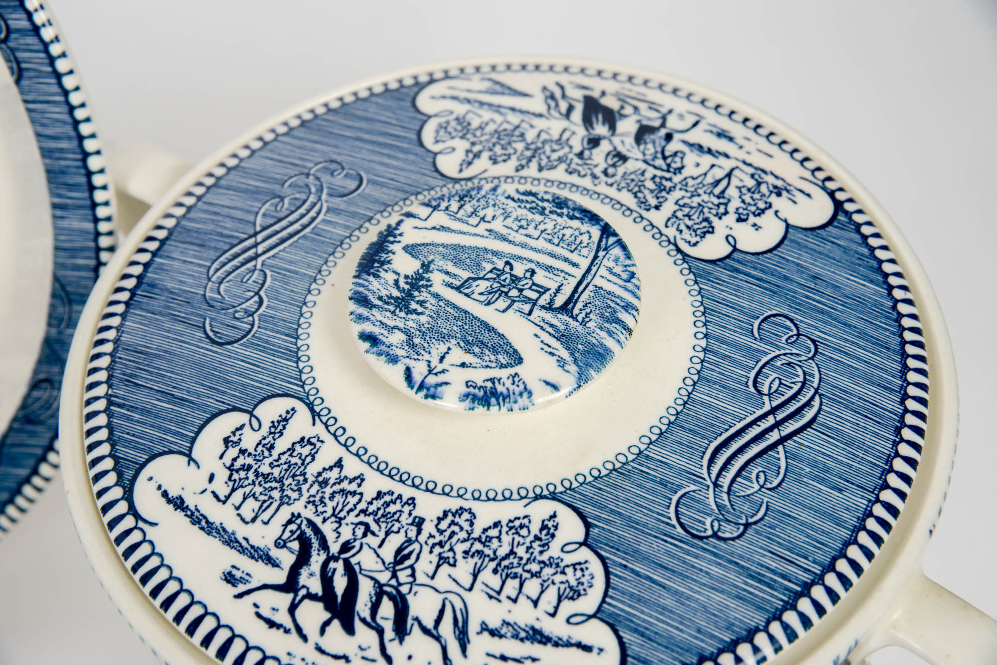 Collection of Currier & Ives Dinnerware and Servingware