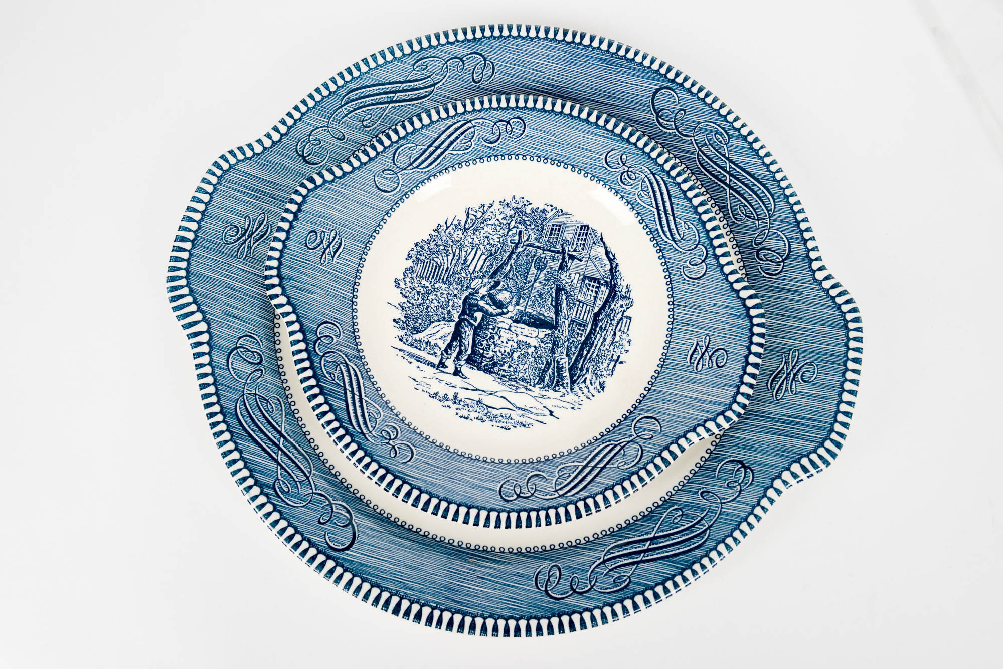 Collection of Currier & Ives Dinnerware and Servingware