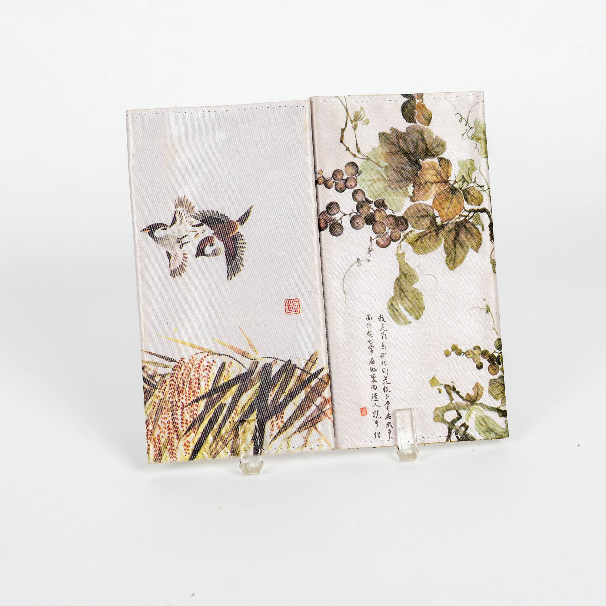 Pair of Korean Painting Inspired Wallets