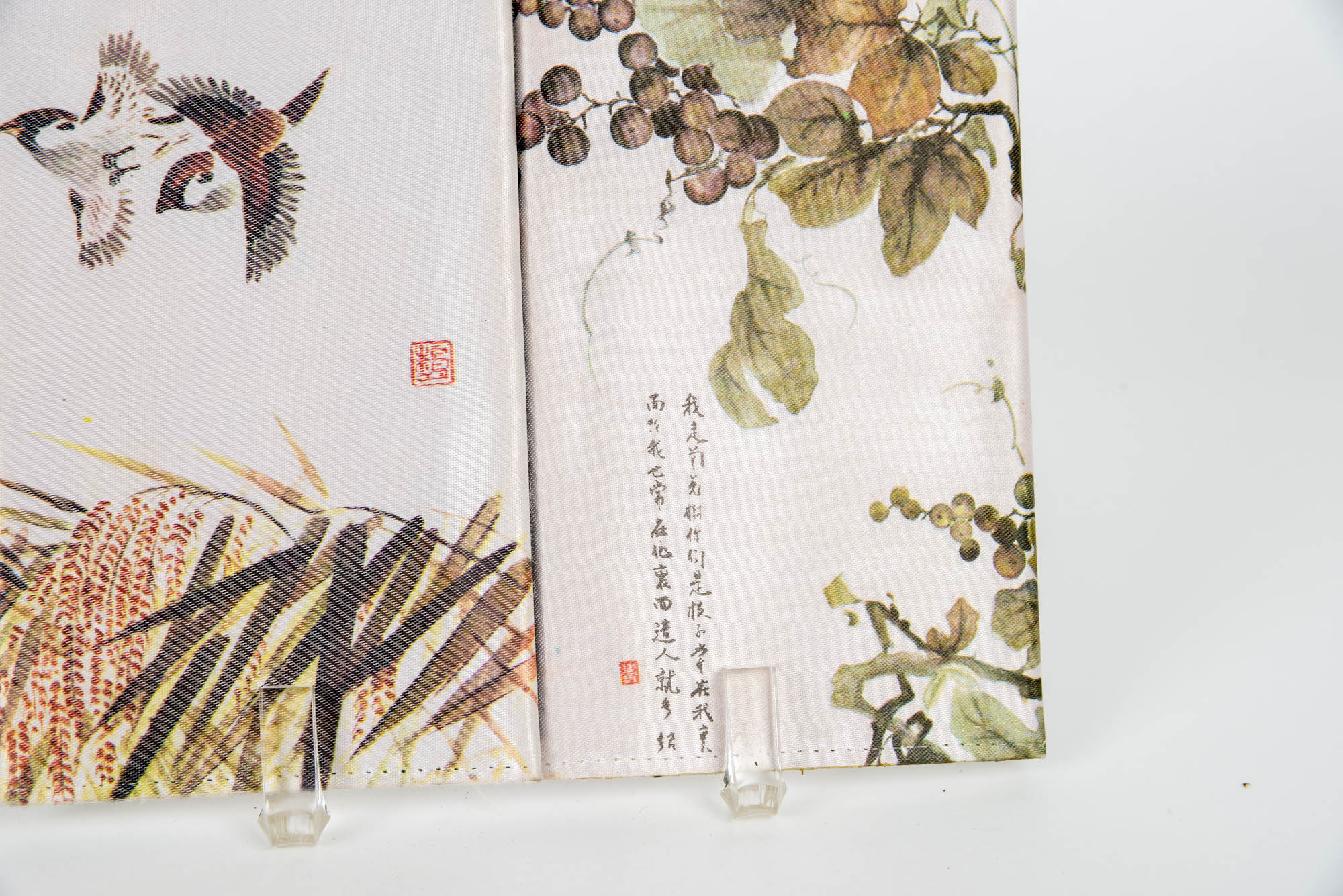 Pair of Korean Painting Inspired Wallets