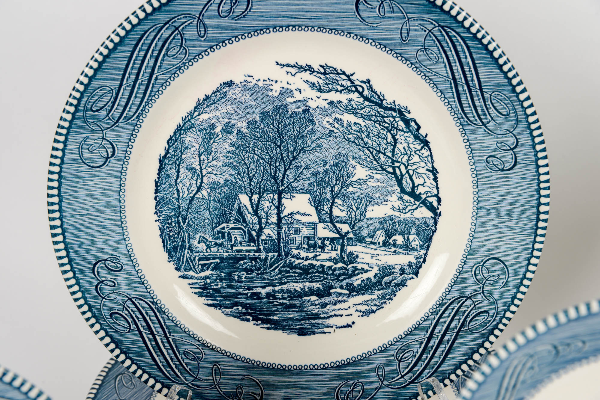 Collection of Currier & Ives Dinnerware and Servingware