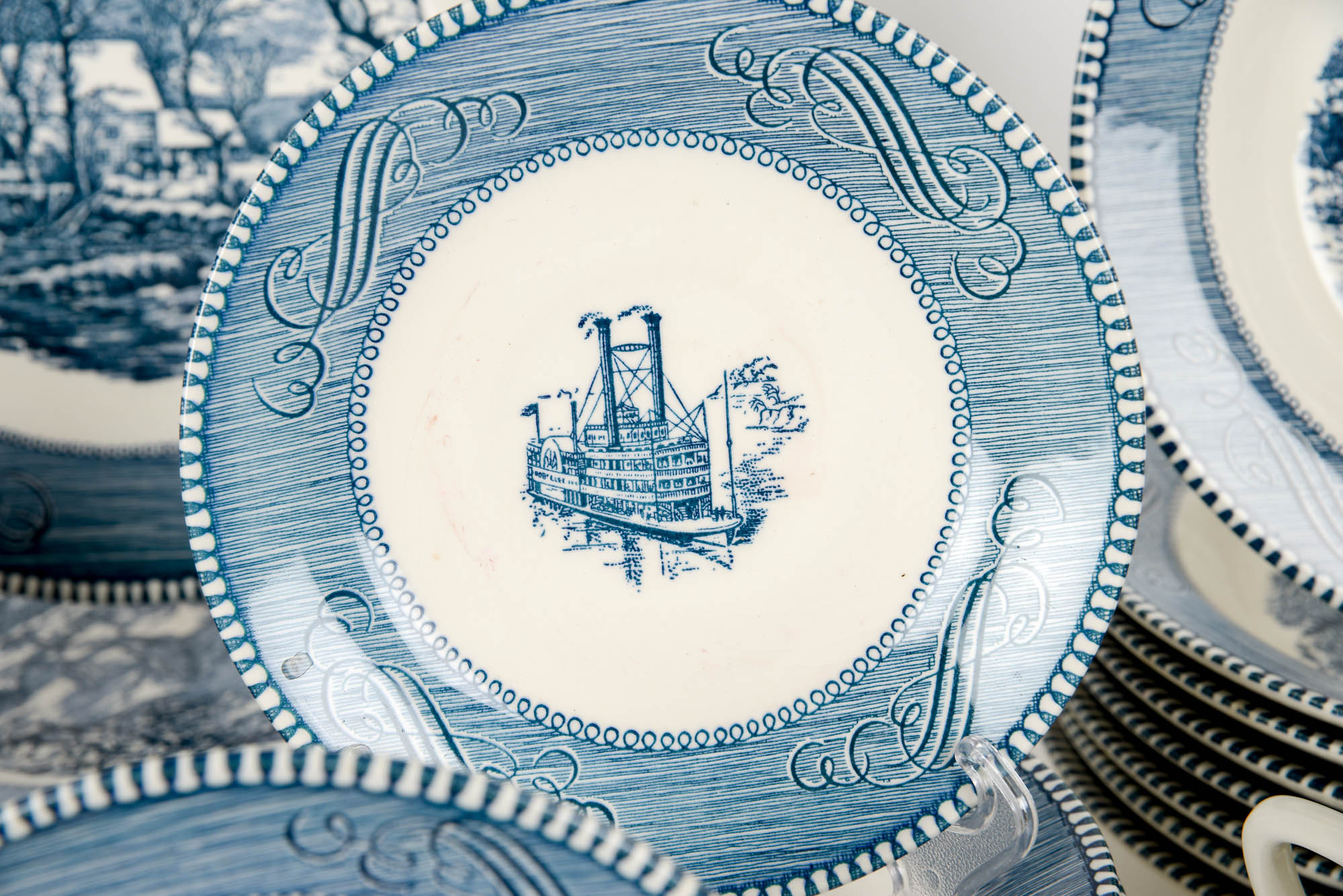 Collection of Currier & Ives Dinnerware and Servingware