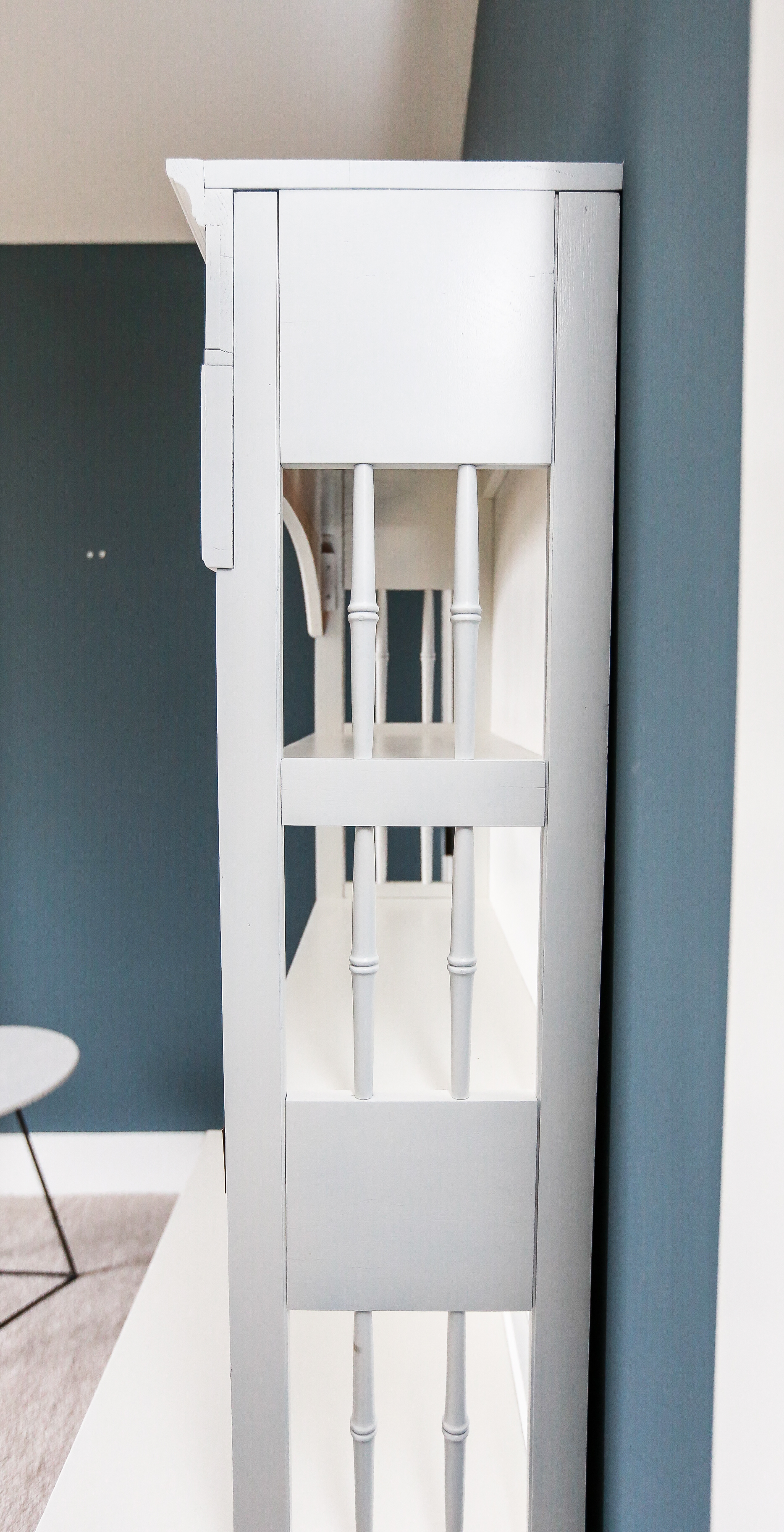 Vintage "Campaigner" Hutch-on-Chest by Dixie Furniture