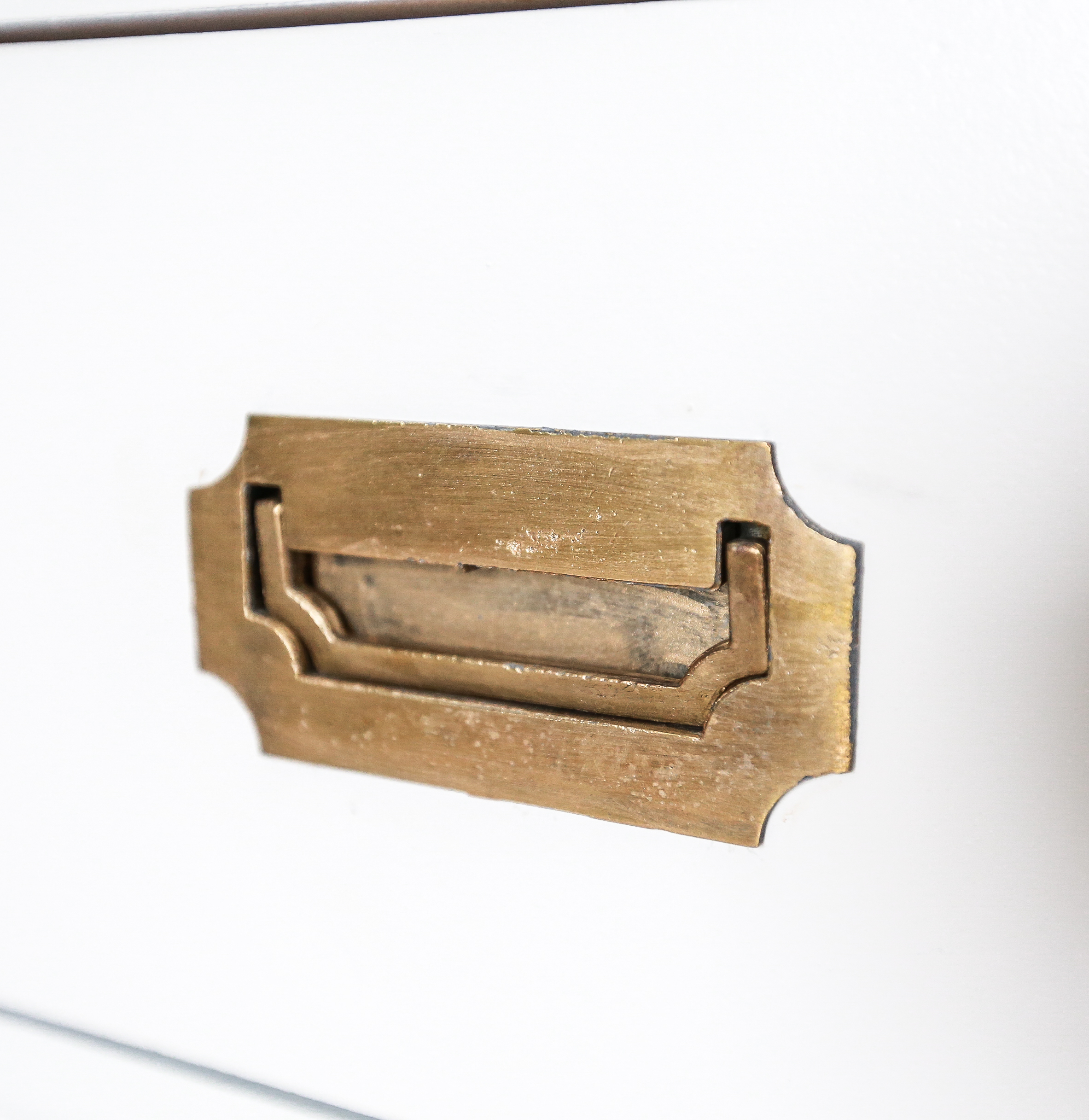 Vintage "Campaigner" Hutch-on-Chest by Dixie Furniture