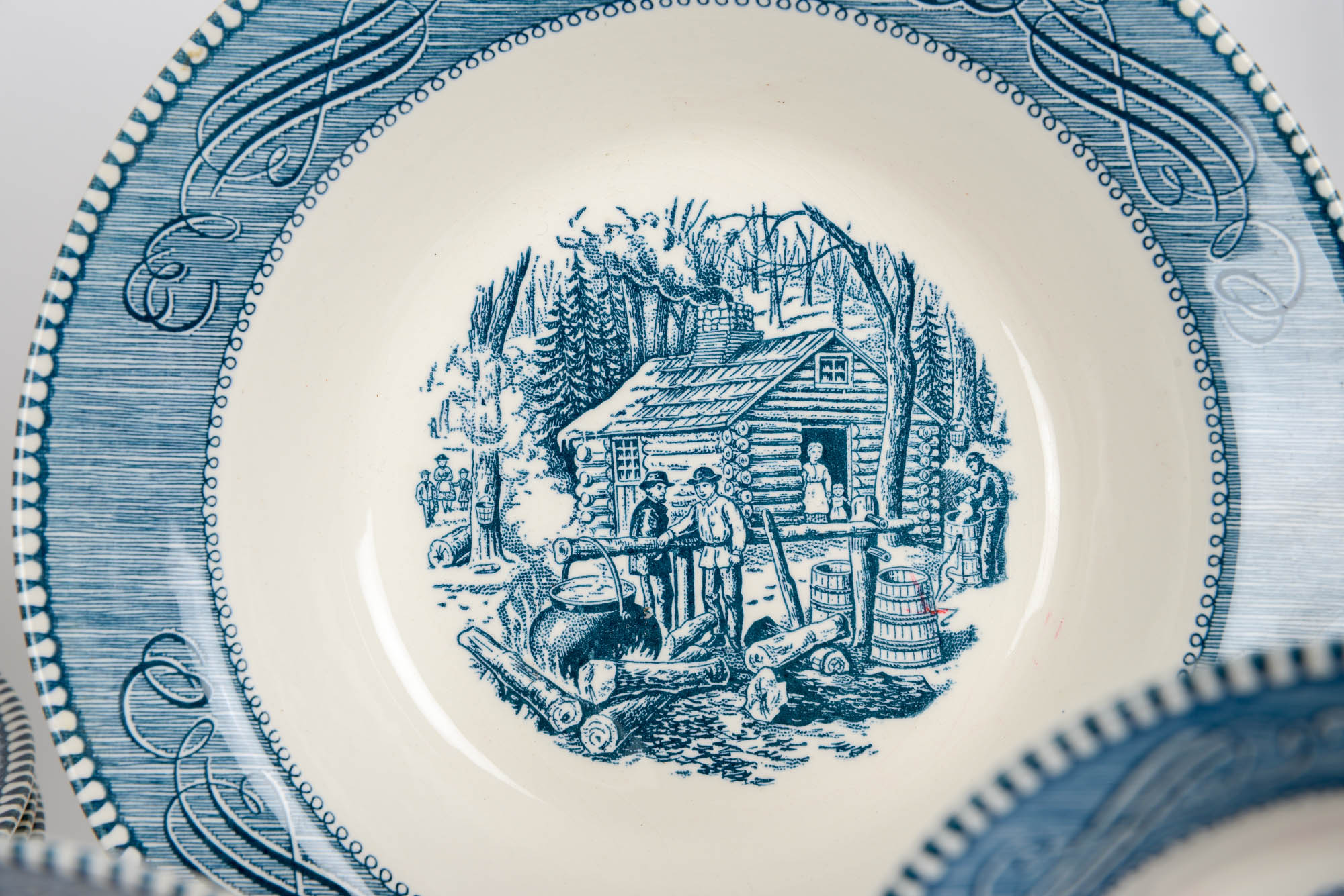 Collection of Currier & Ives Dinnerware and Servingware