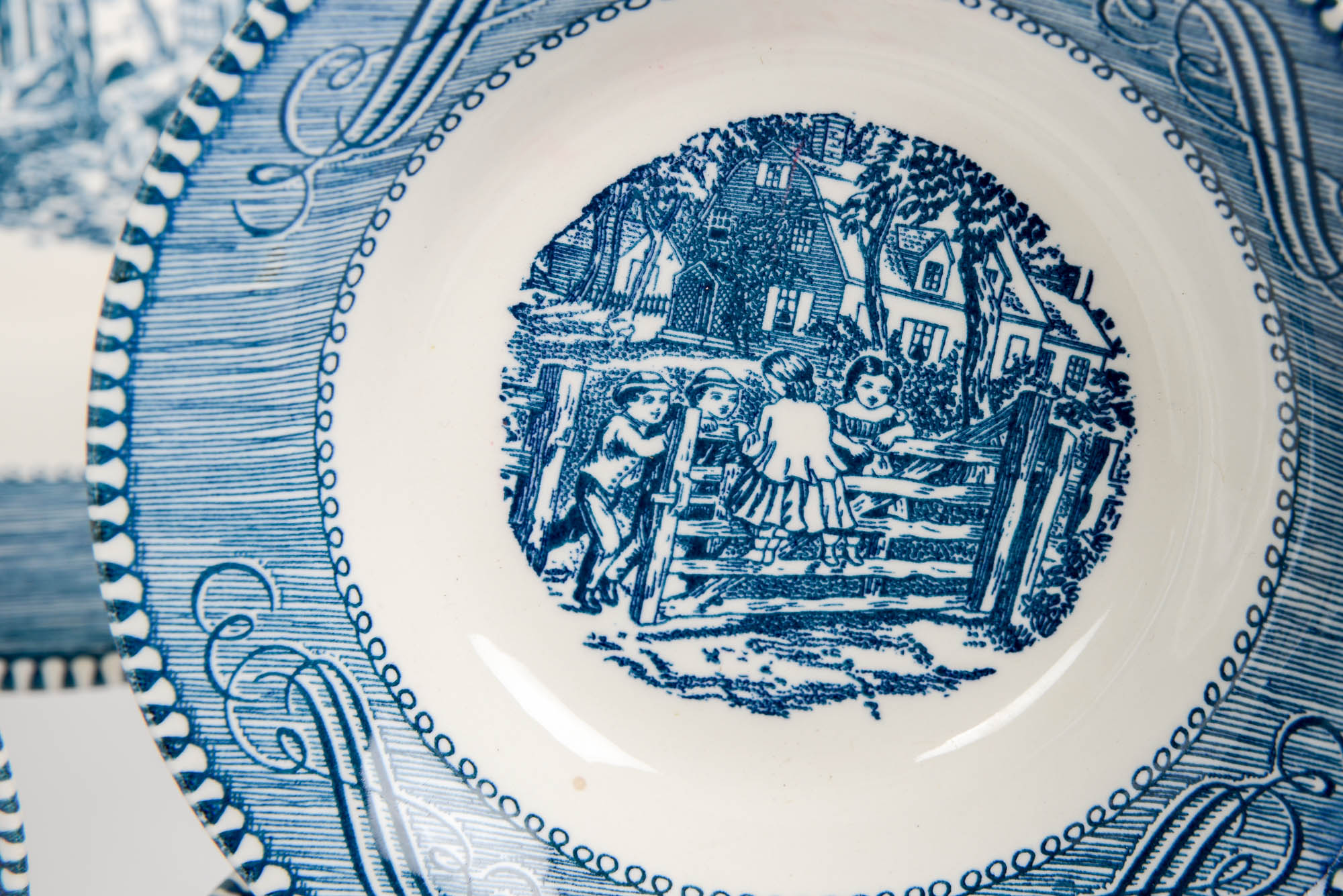 Collection of Currier & Ives Dinnerware and Servingware
