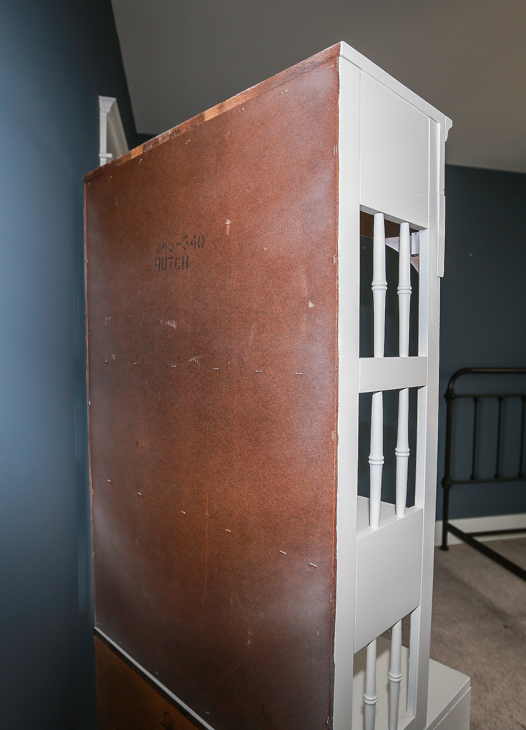 Vintage "Campaigner" Hutch-on-Chest by Dixie Furniture