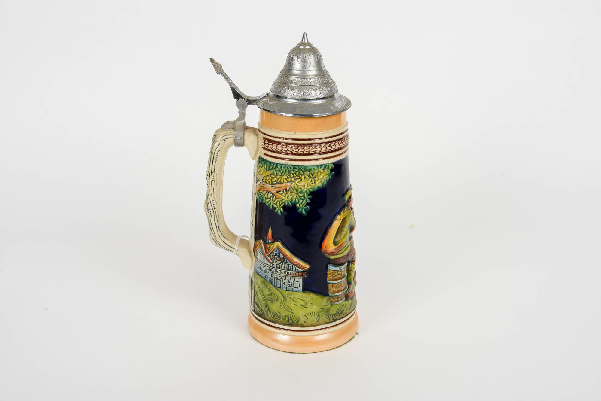 Vintage German Ceramic Beer Stein